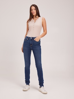 Reformed High Rise Skinny Jean In Tall Length