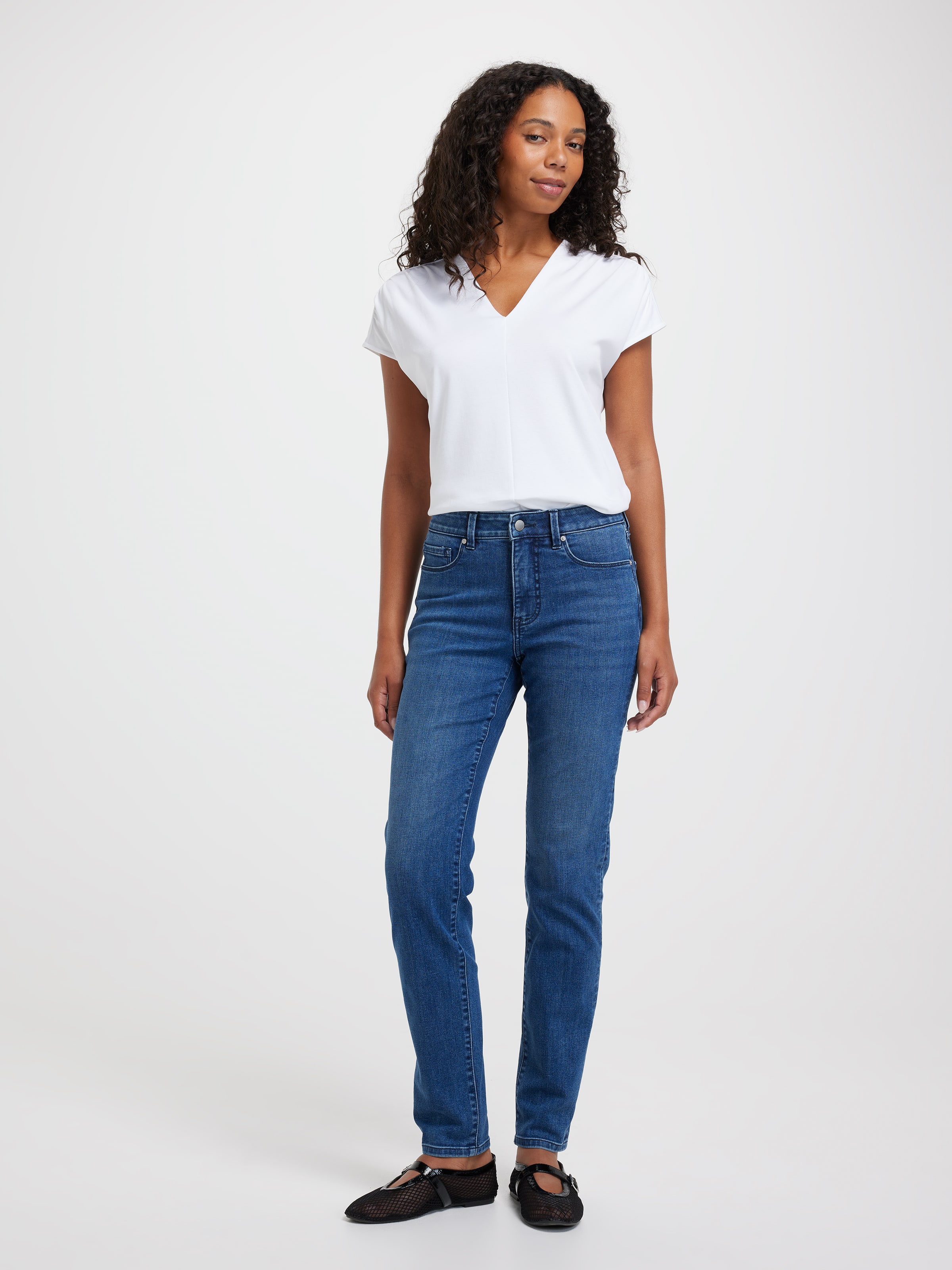 Reformed High Rise Slim Jean