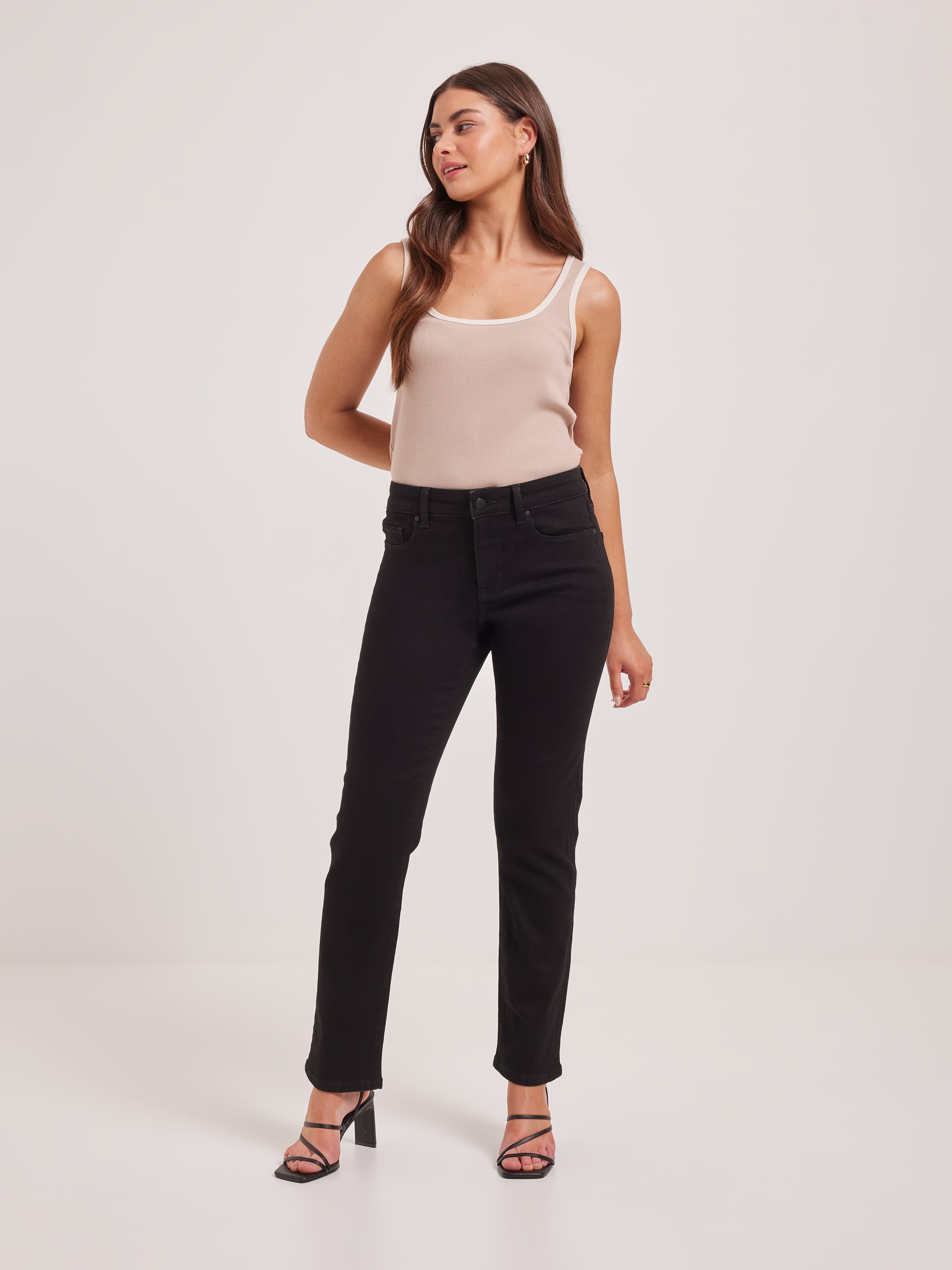 Reformed High Rise Straight Jean