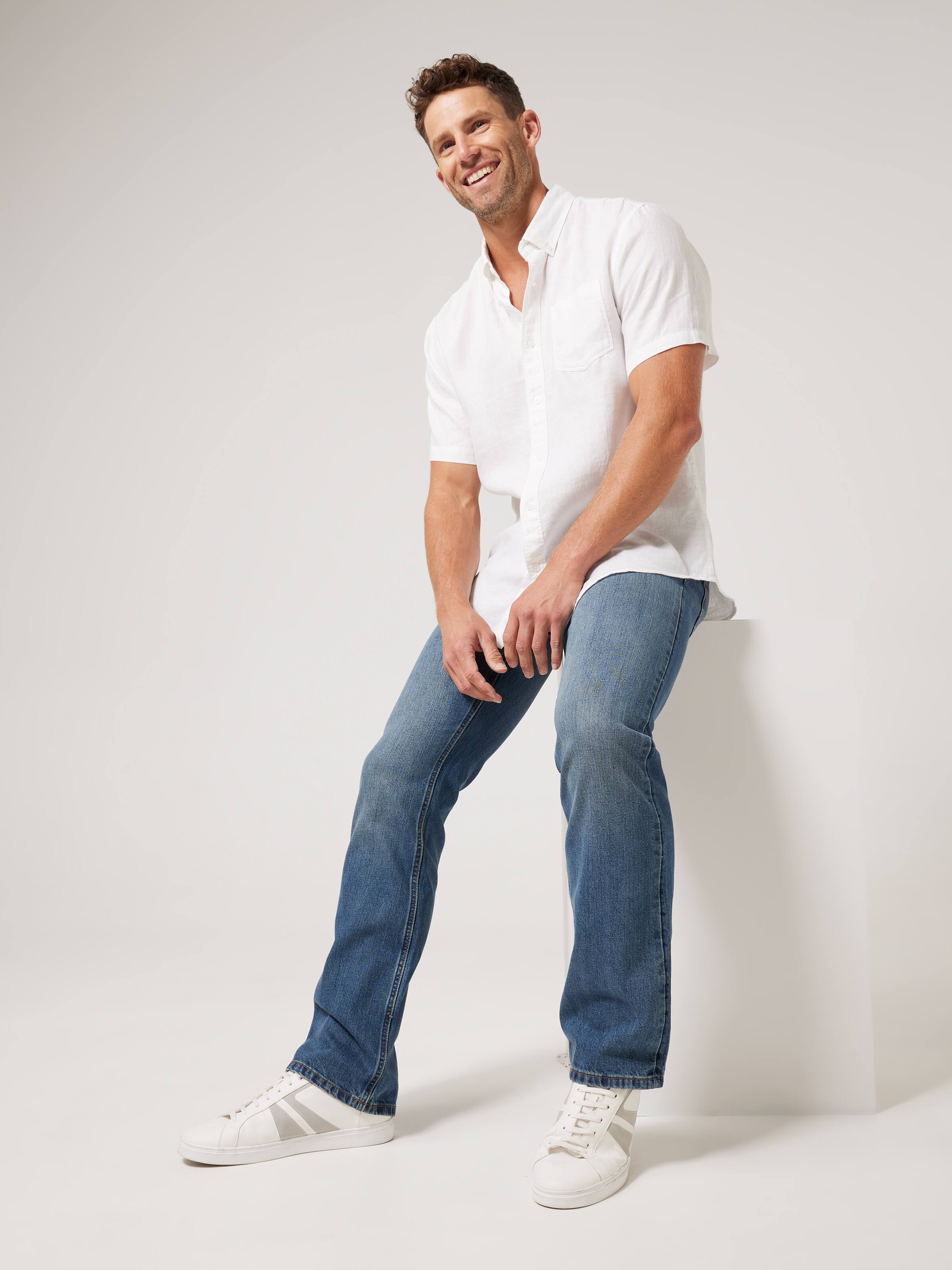 Rigid Bootcut Jean