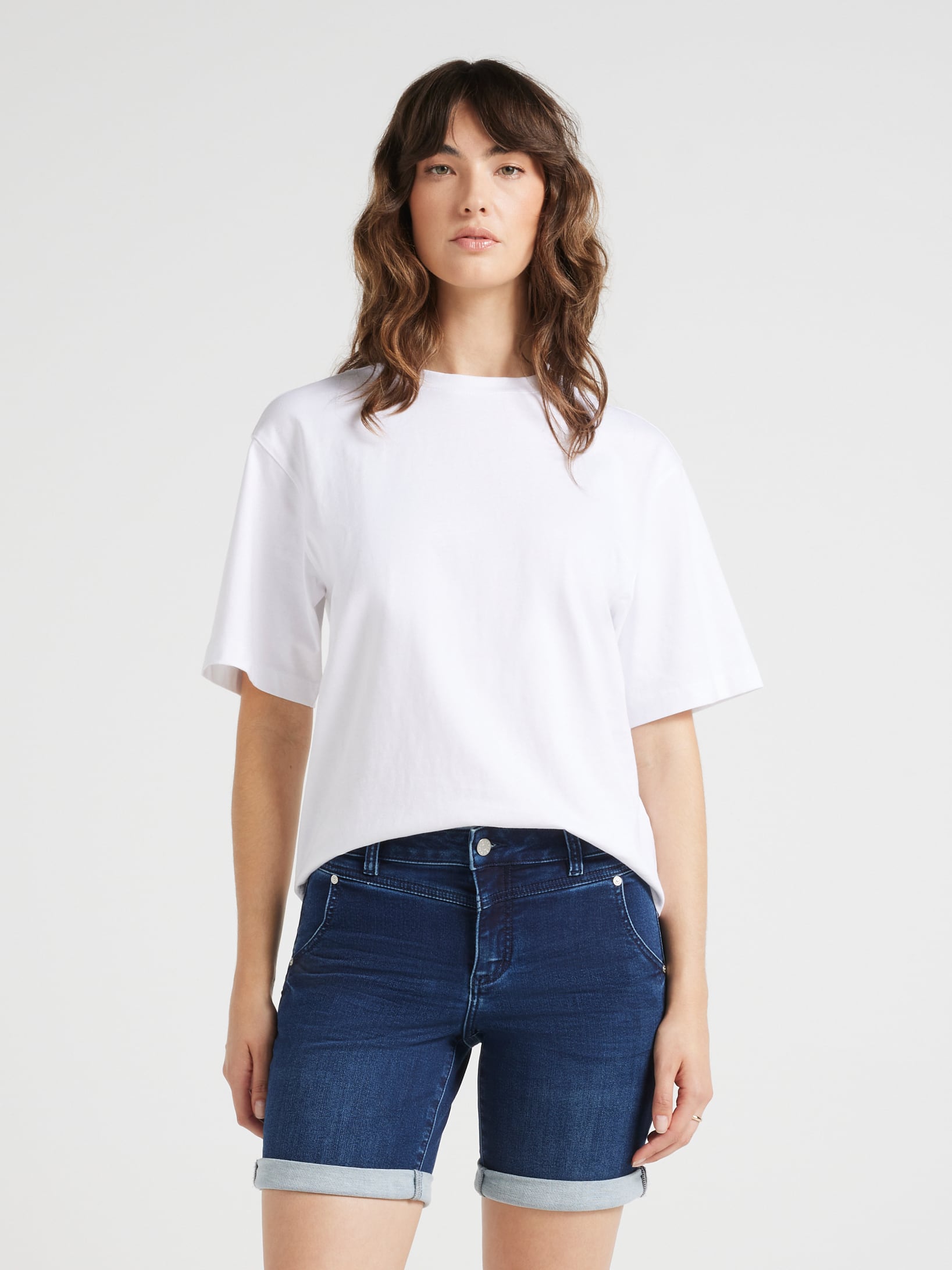 Amaze Mid Rise Girlfriend Short