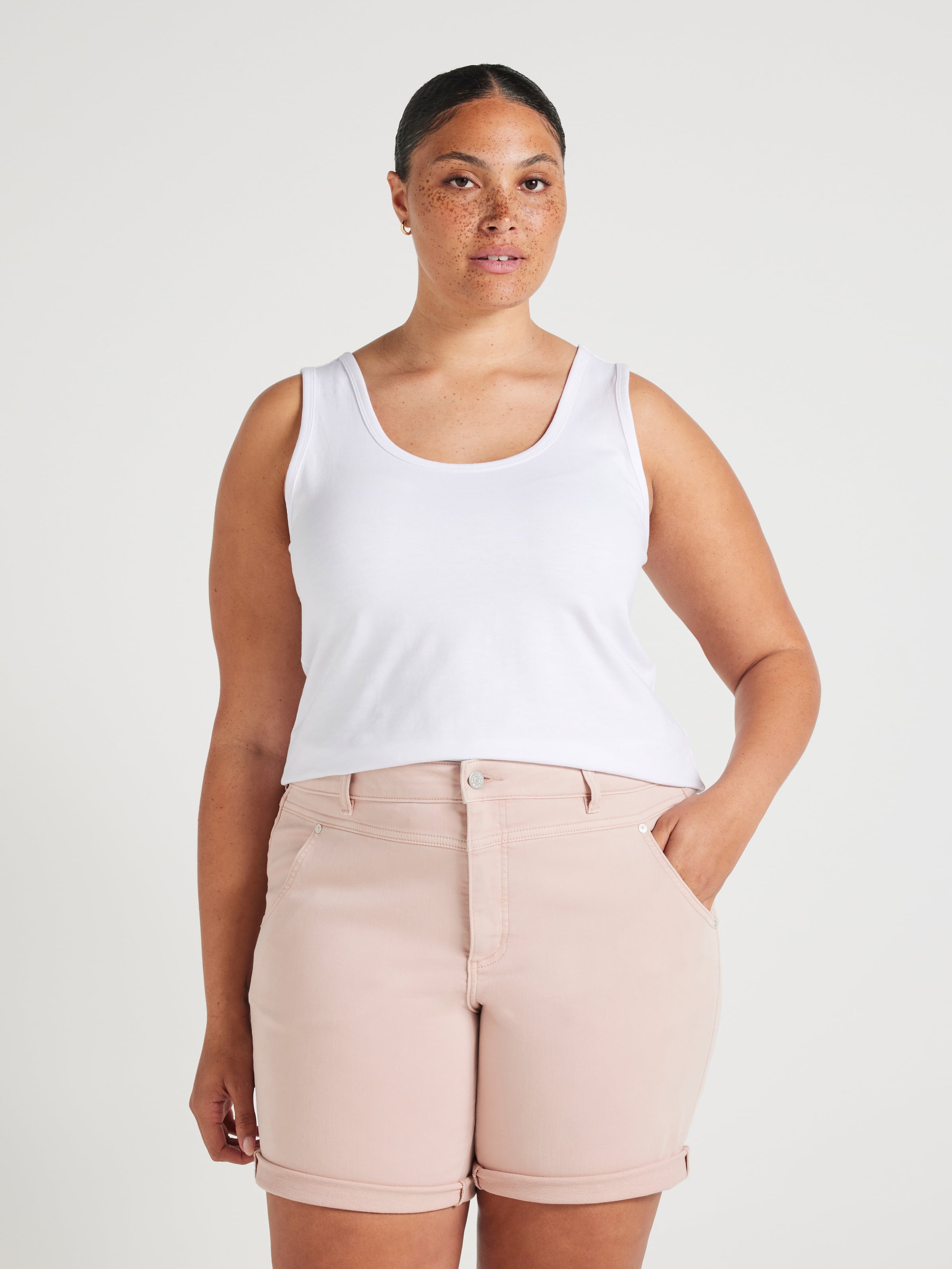Curve Amaze Mid Rise Girlfriend Short