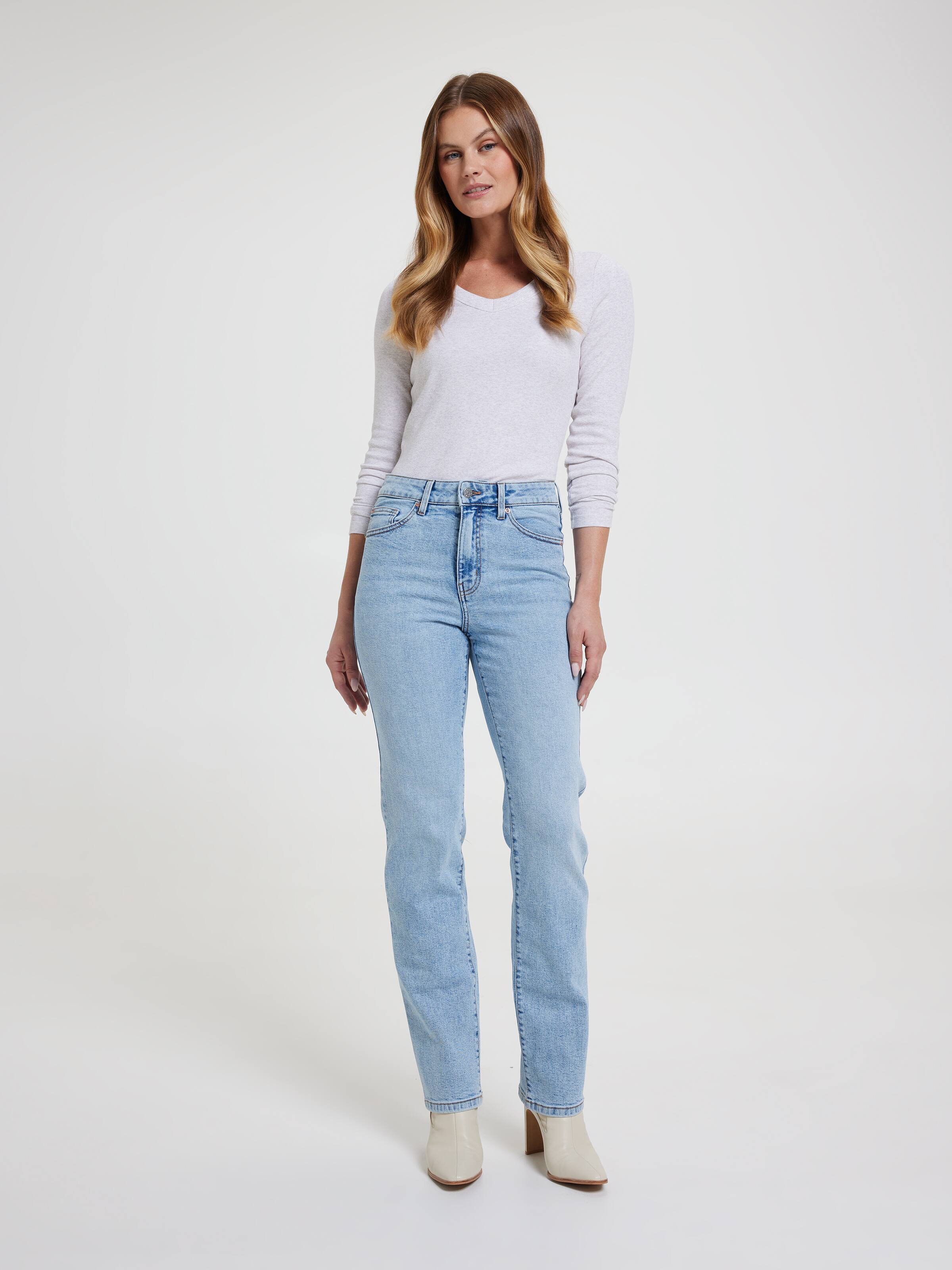 Originals High Rise Straight Jean