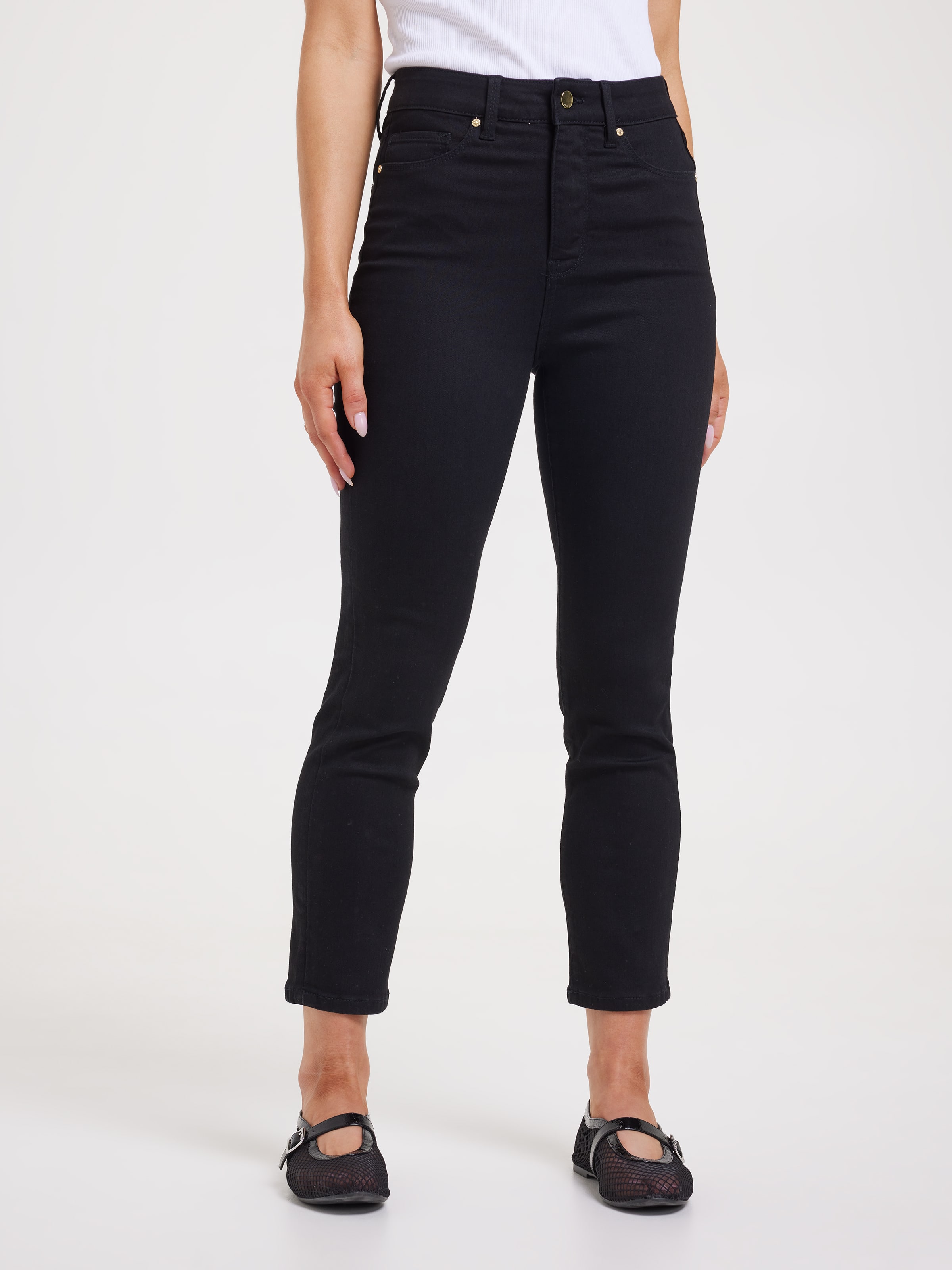 Reformed Sky High Slim Crop Jean