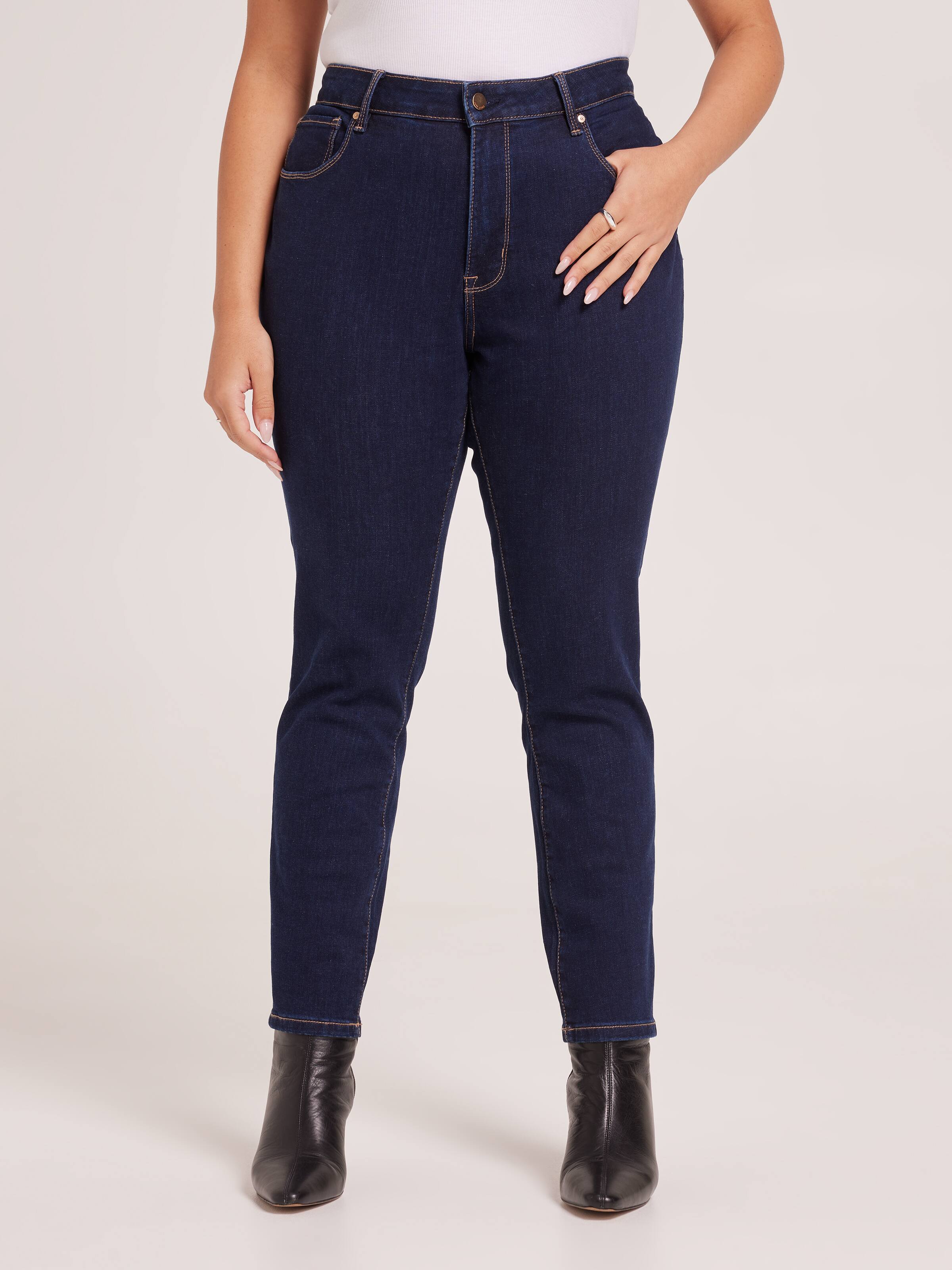 Curve Reformed High Rise Curvy Skinny Ankle Jean