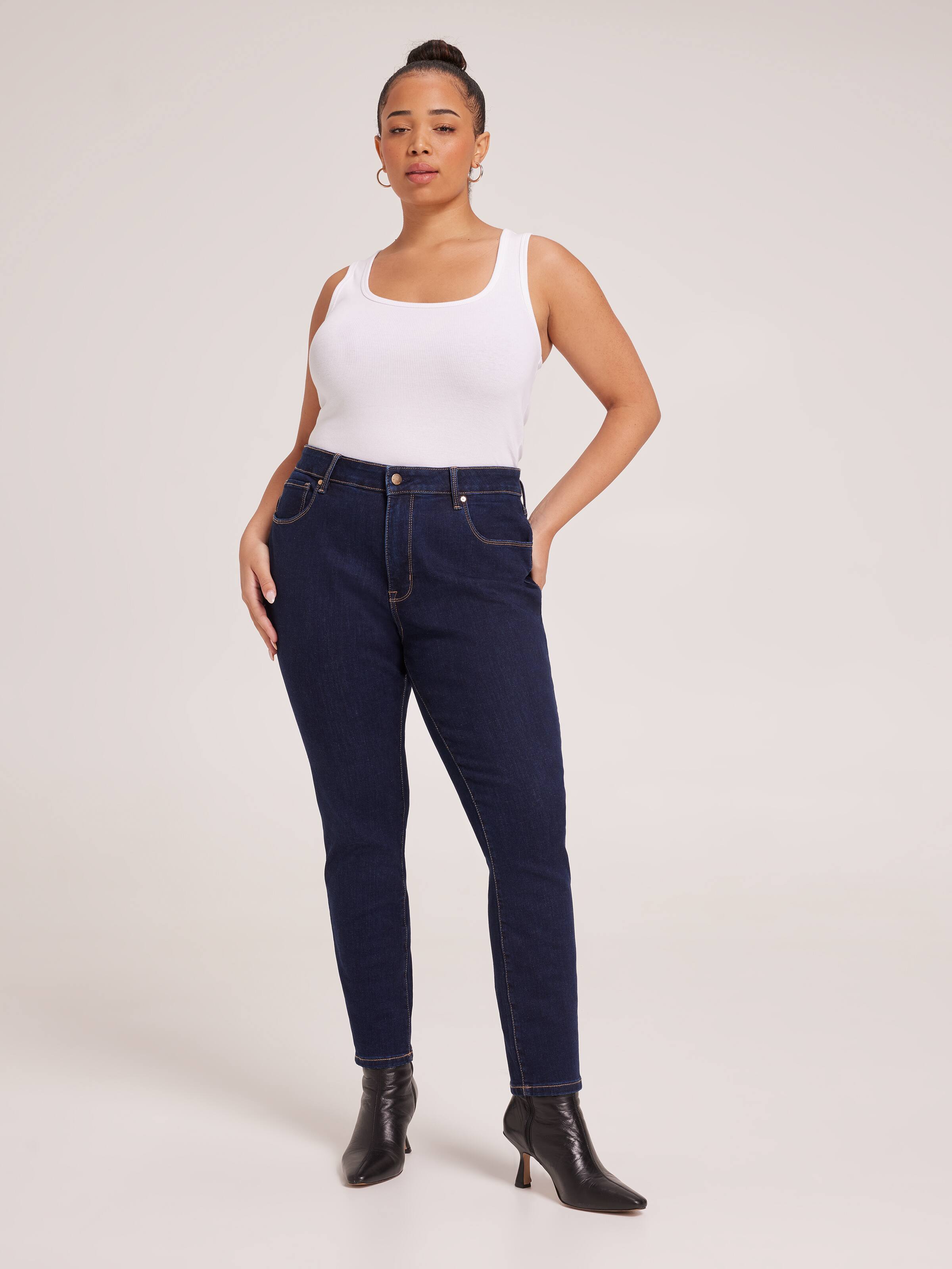 Curve Reformed High Rise Curvy Skinny Ankle Jean