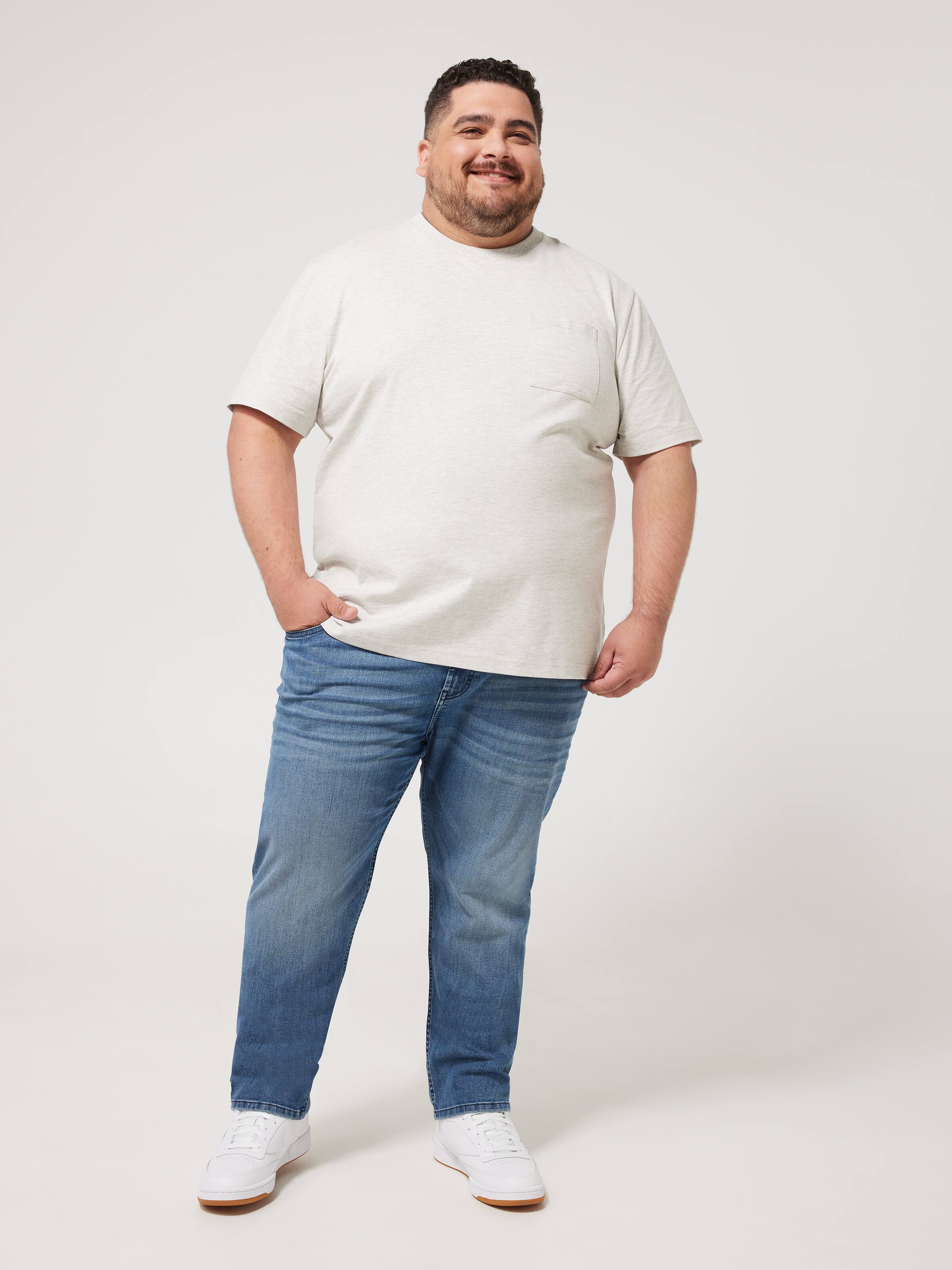 Extended Stretch Slim Tapered Leg