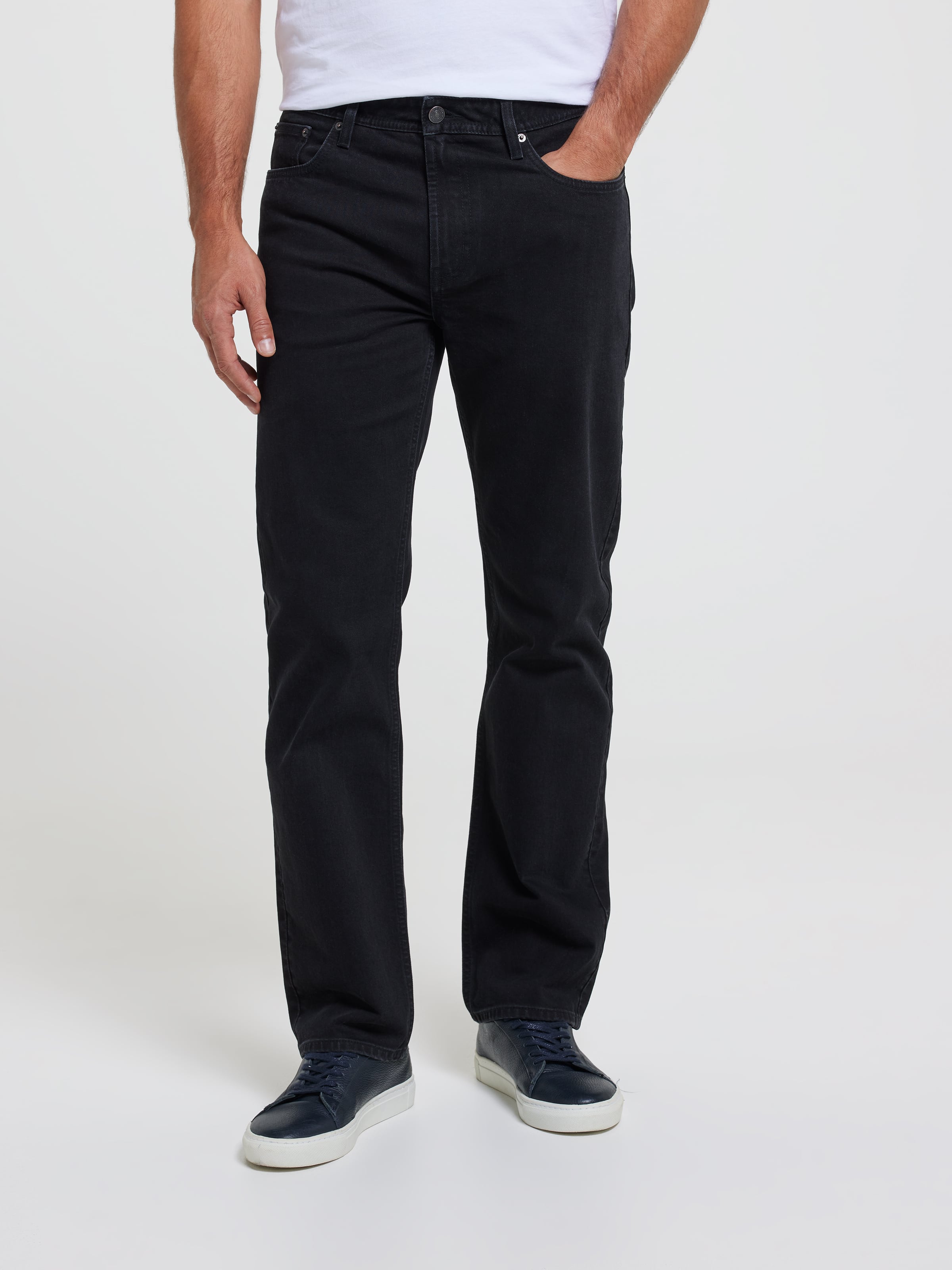 Stretch Relaxed Straight Leg