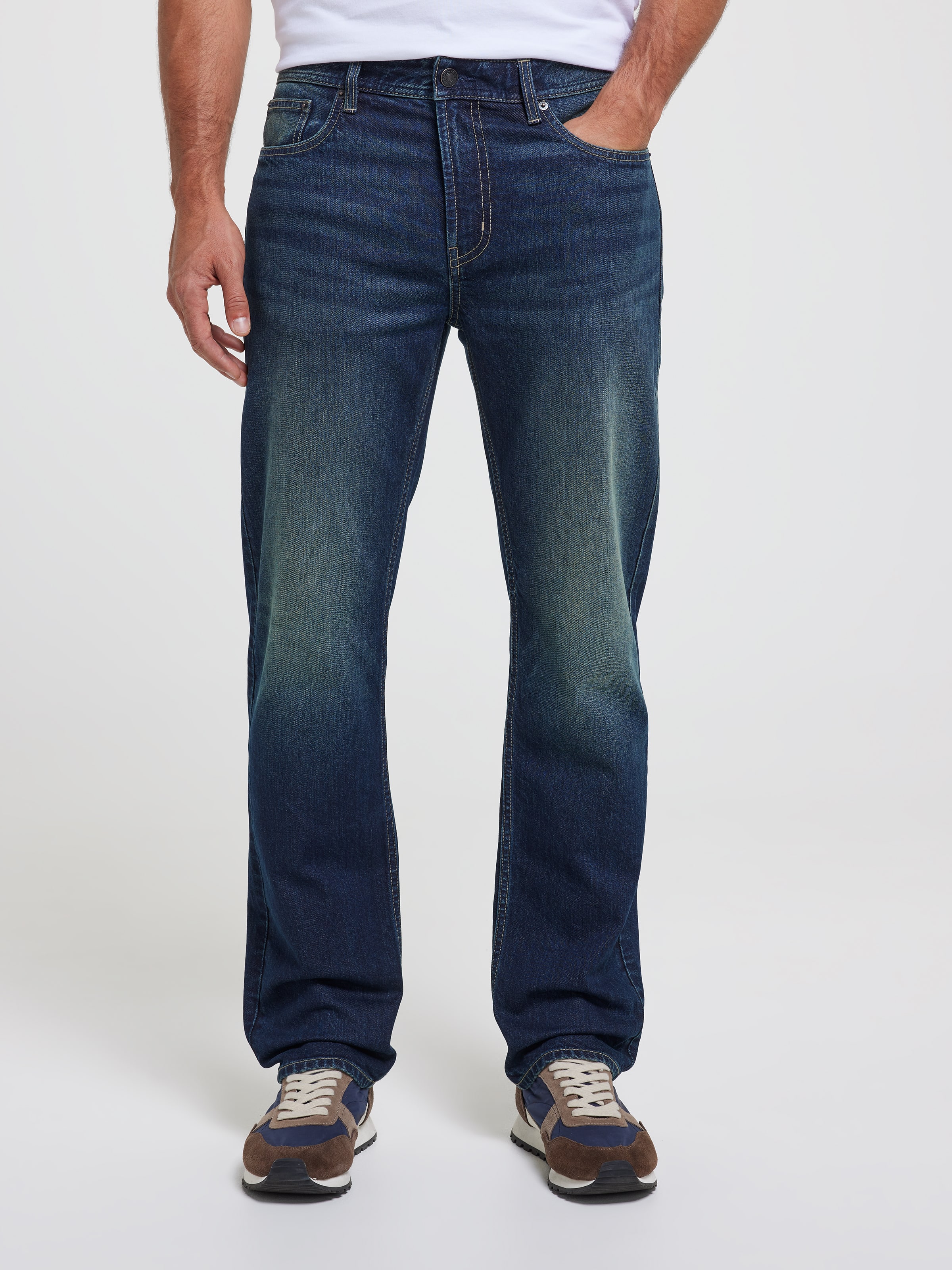 Stretch Relaxed Straight Leg