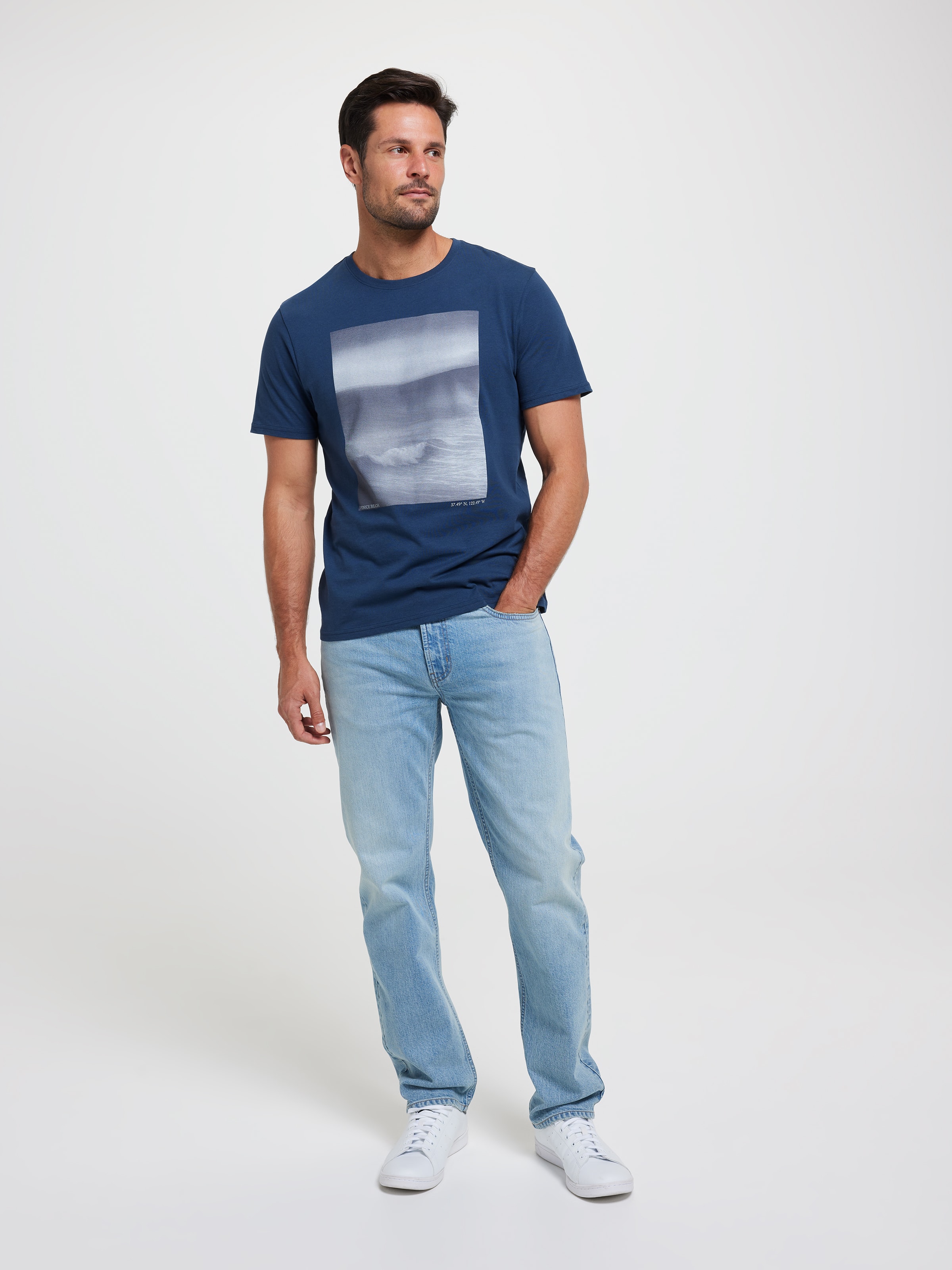 Stretch Relaxed Straight Leg