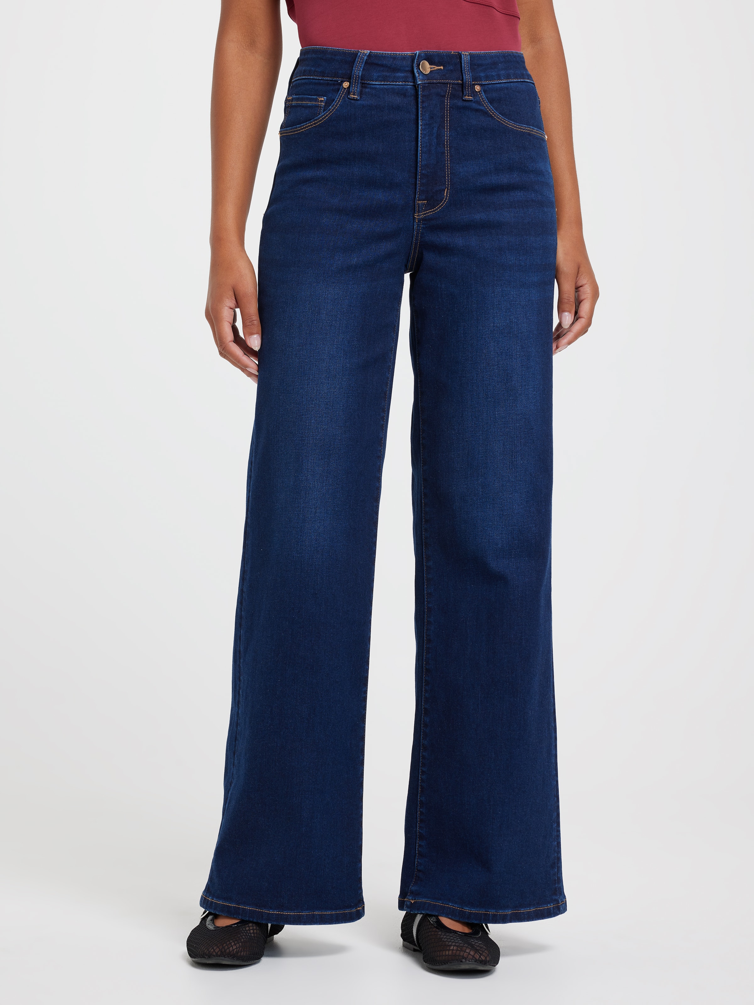 Reformed High Rise Wide Leg Jean