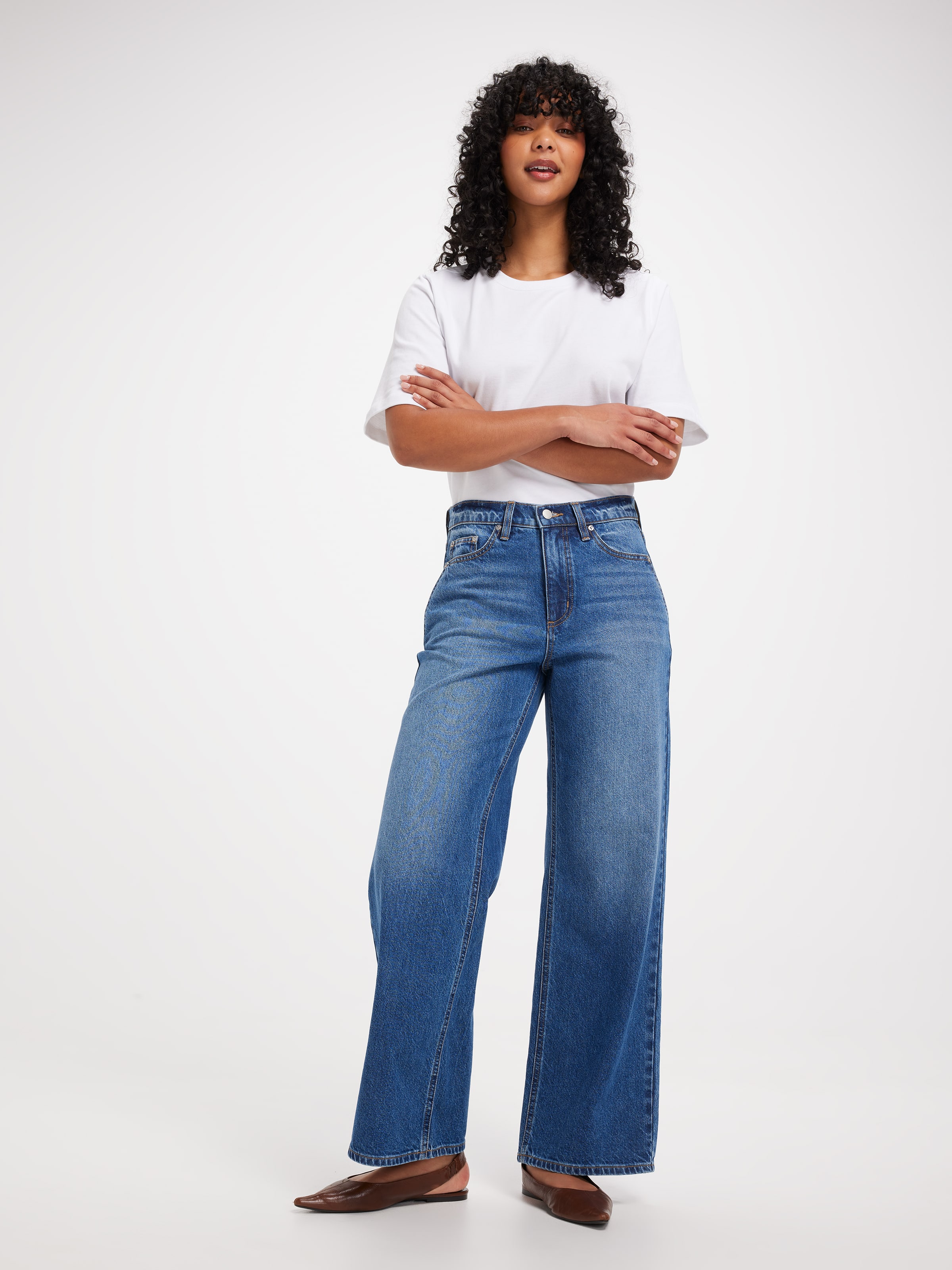Originals High Rise Stevie Wide Leg Jean