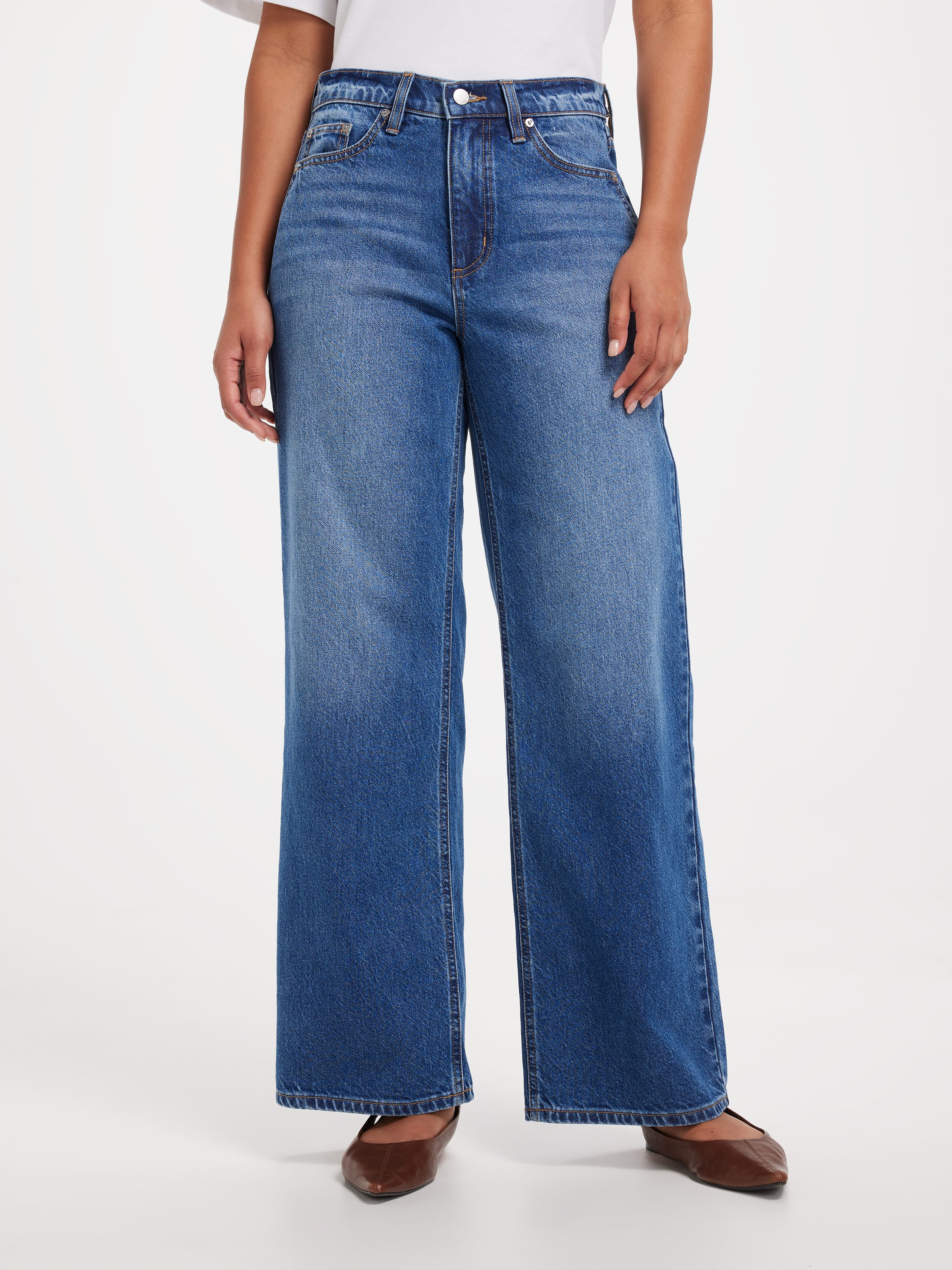 Originals High Rise Stevie Wide Leg Jean