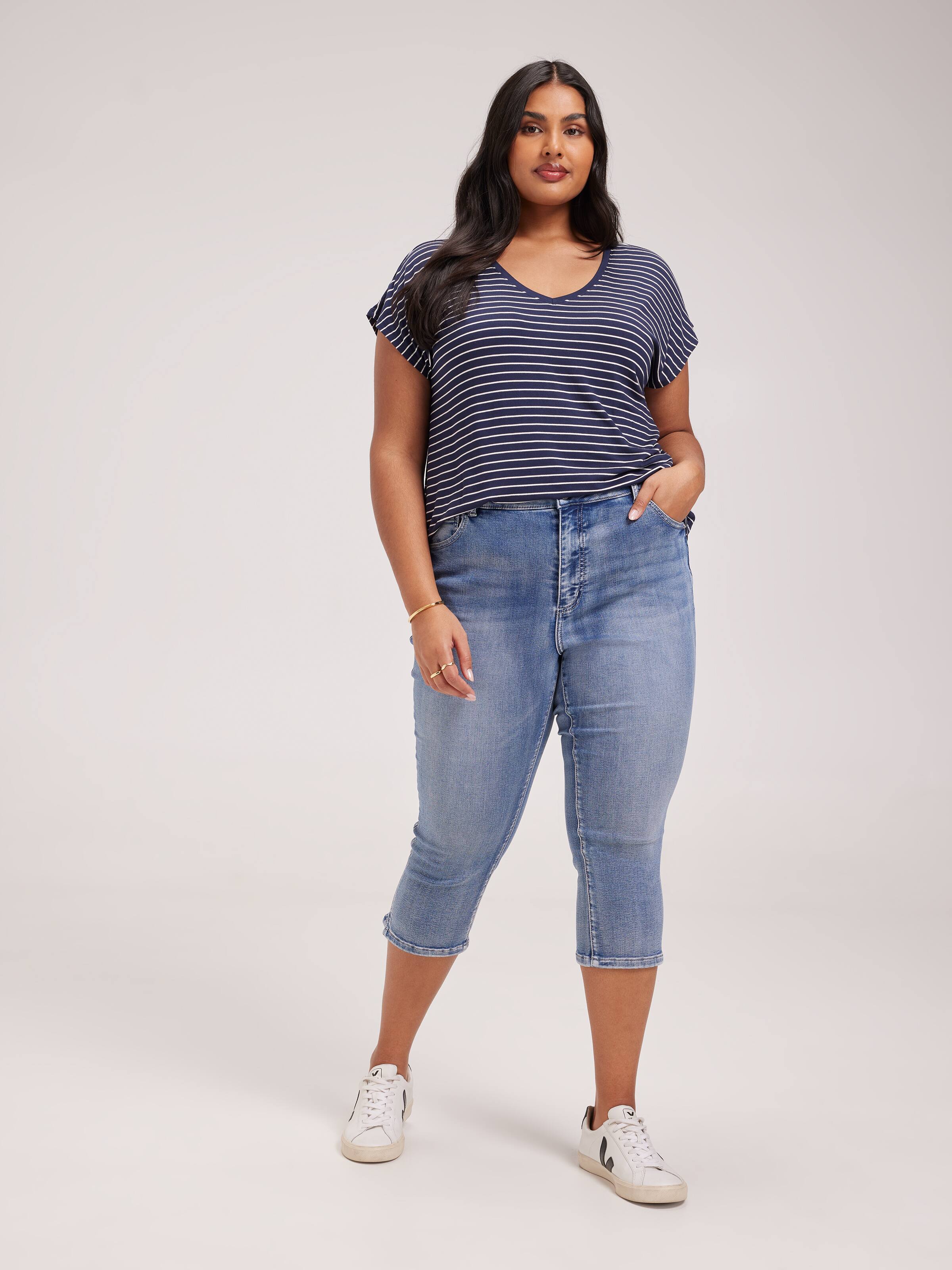 Curve Amaze 3/4 Skinny Jeans