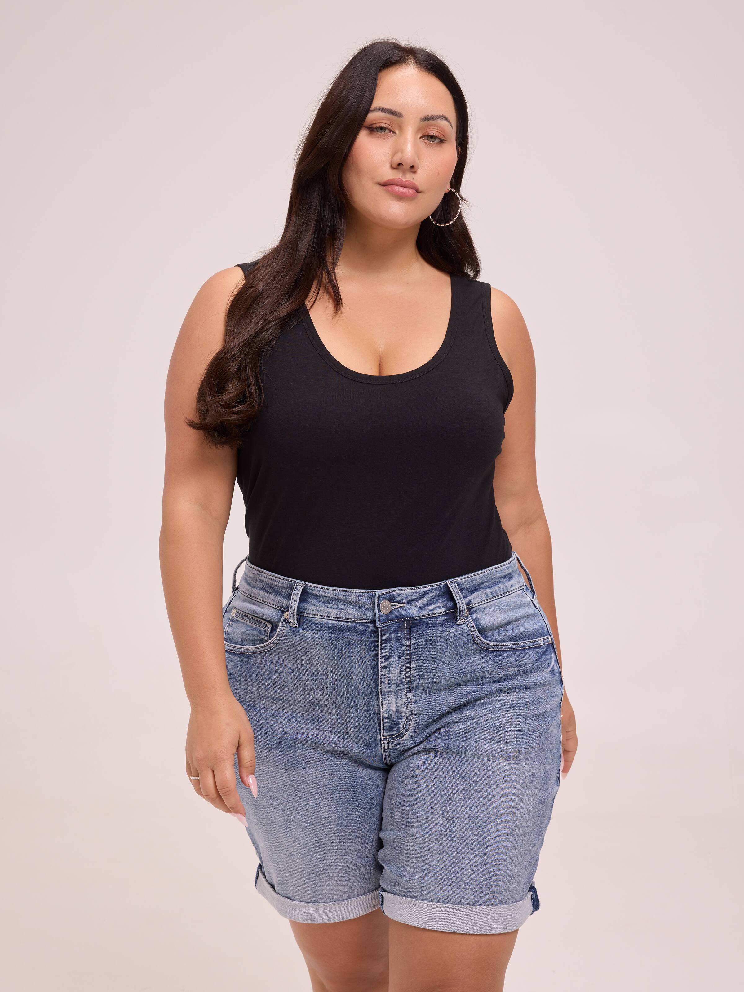 Curve Perfect Slub Tank