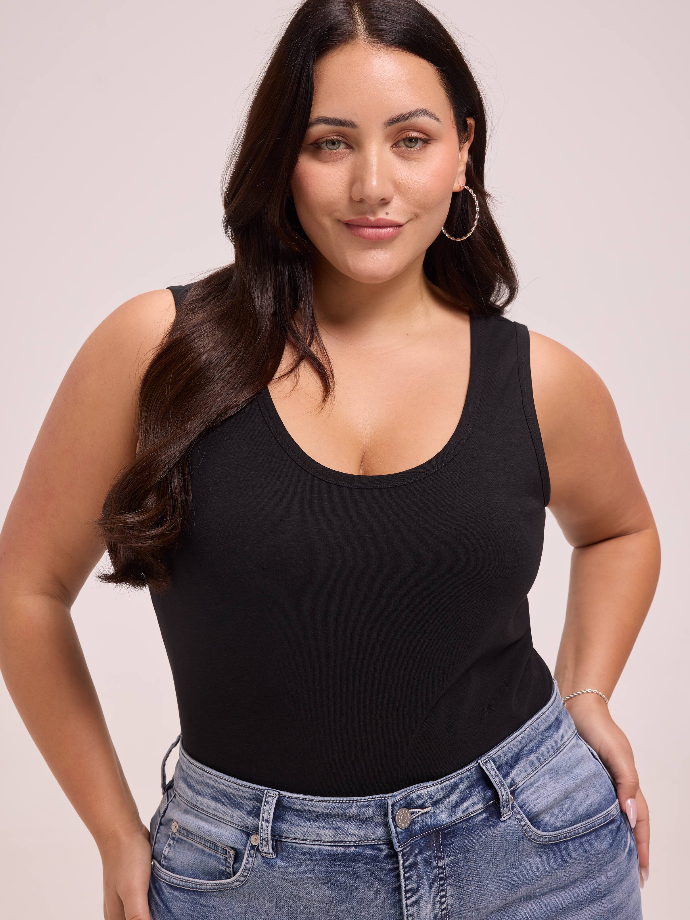 Curve Perfect Slub Tank