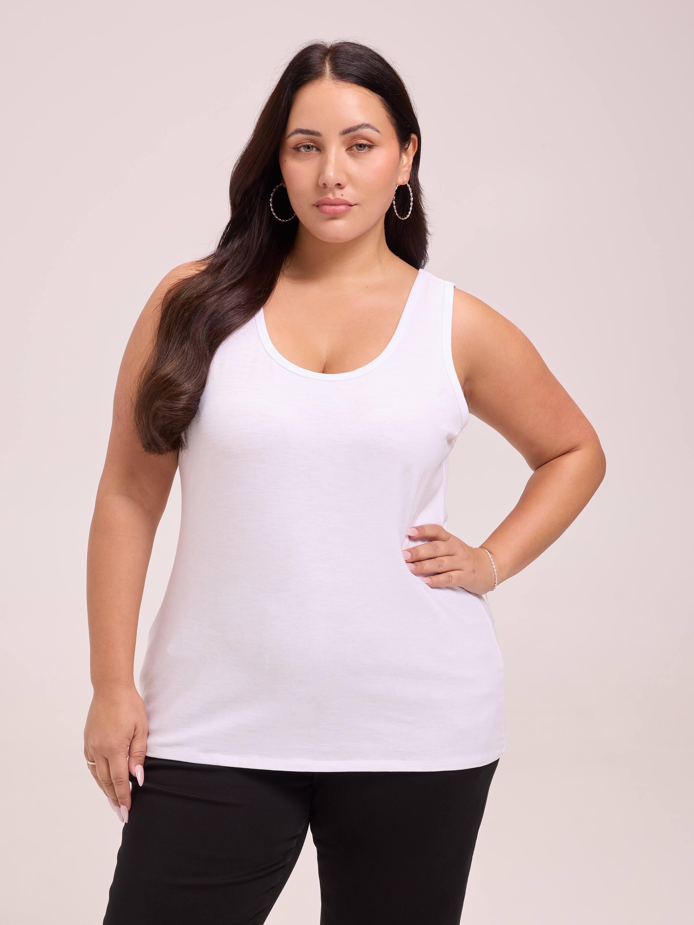 Curve Perfect Slub Tank