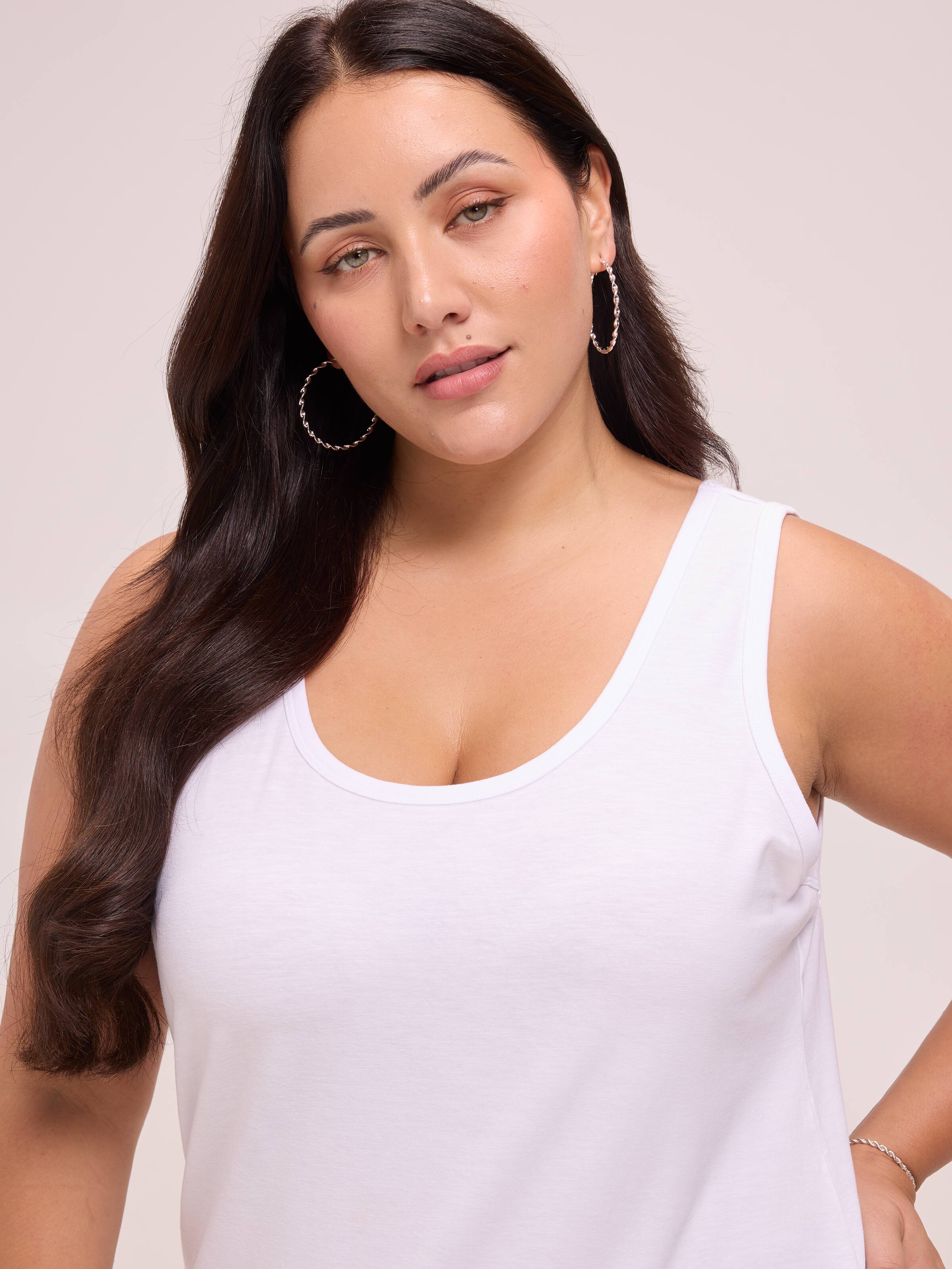 Curve Perfect Slub Tank