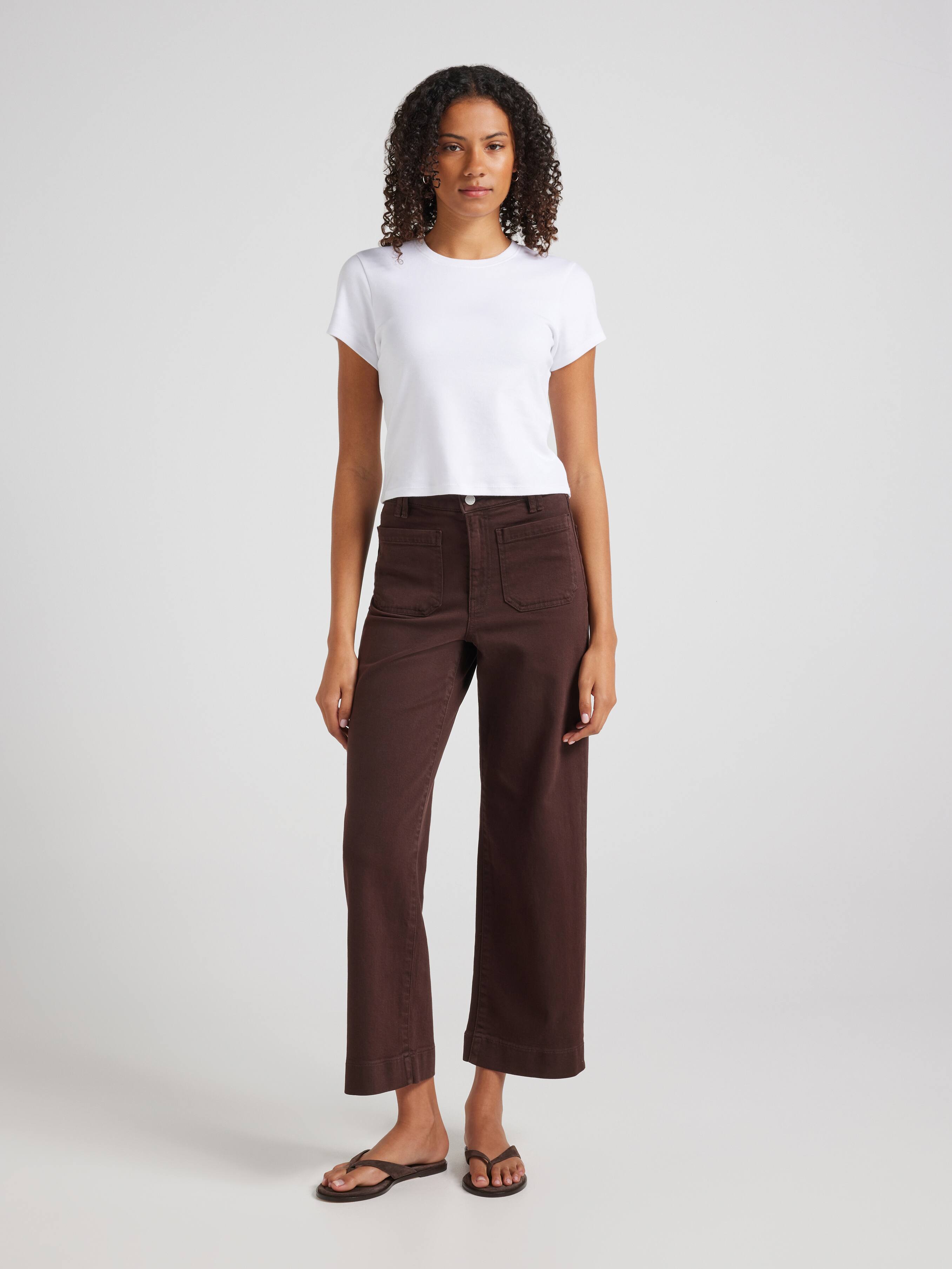 Originals Patch Pocket Wide Ankle Jean