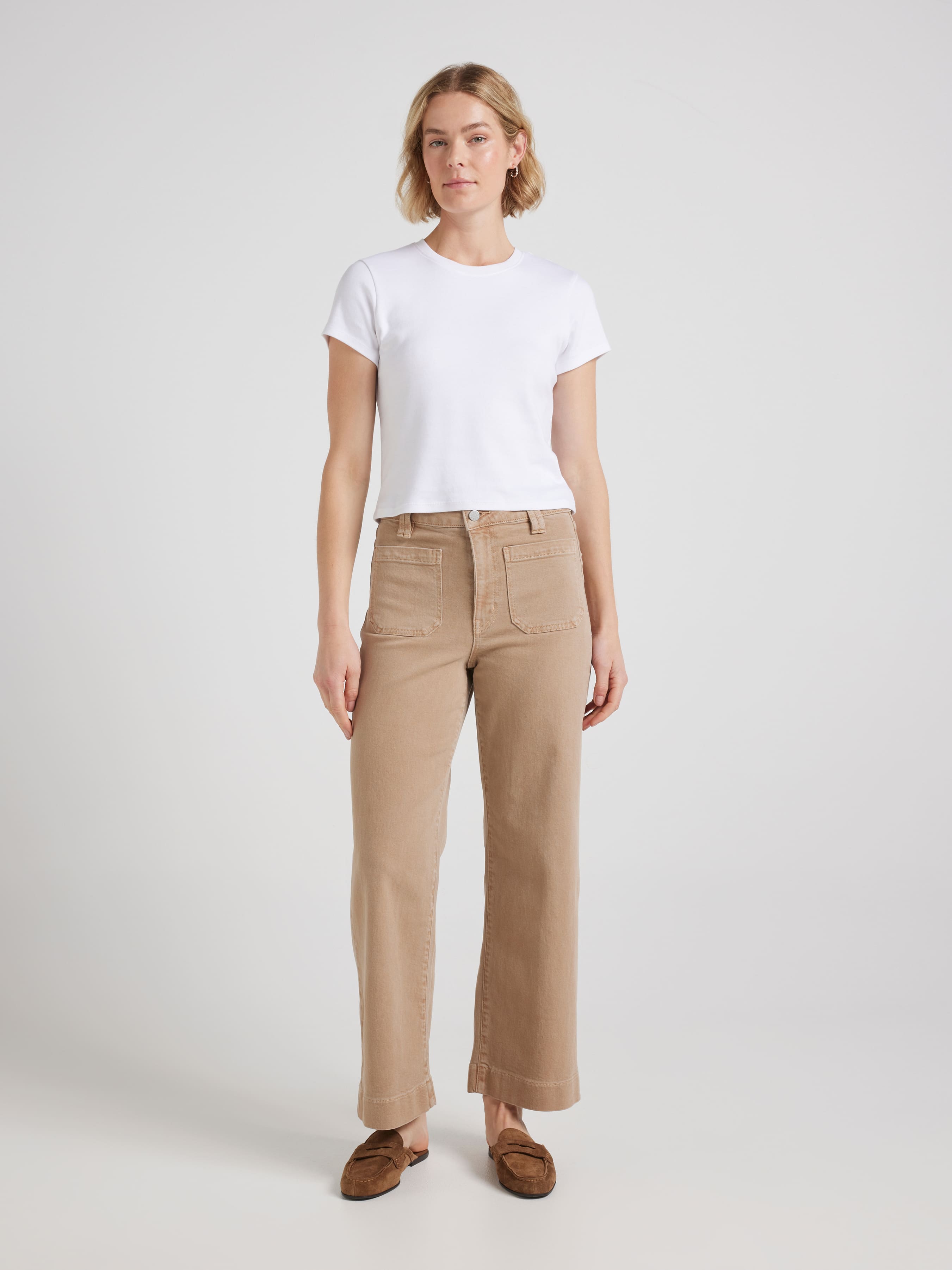 Originals Patch Pocket Wide Ankle Jean