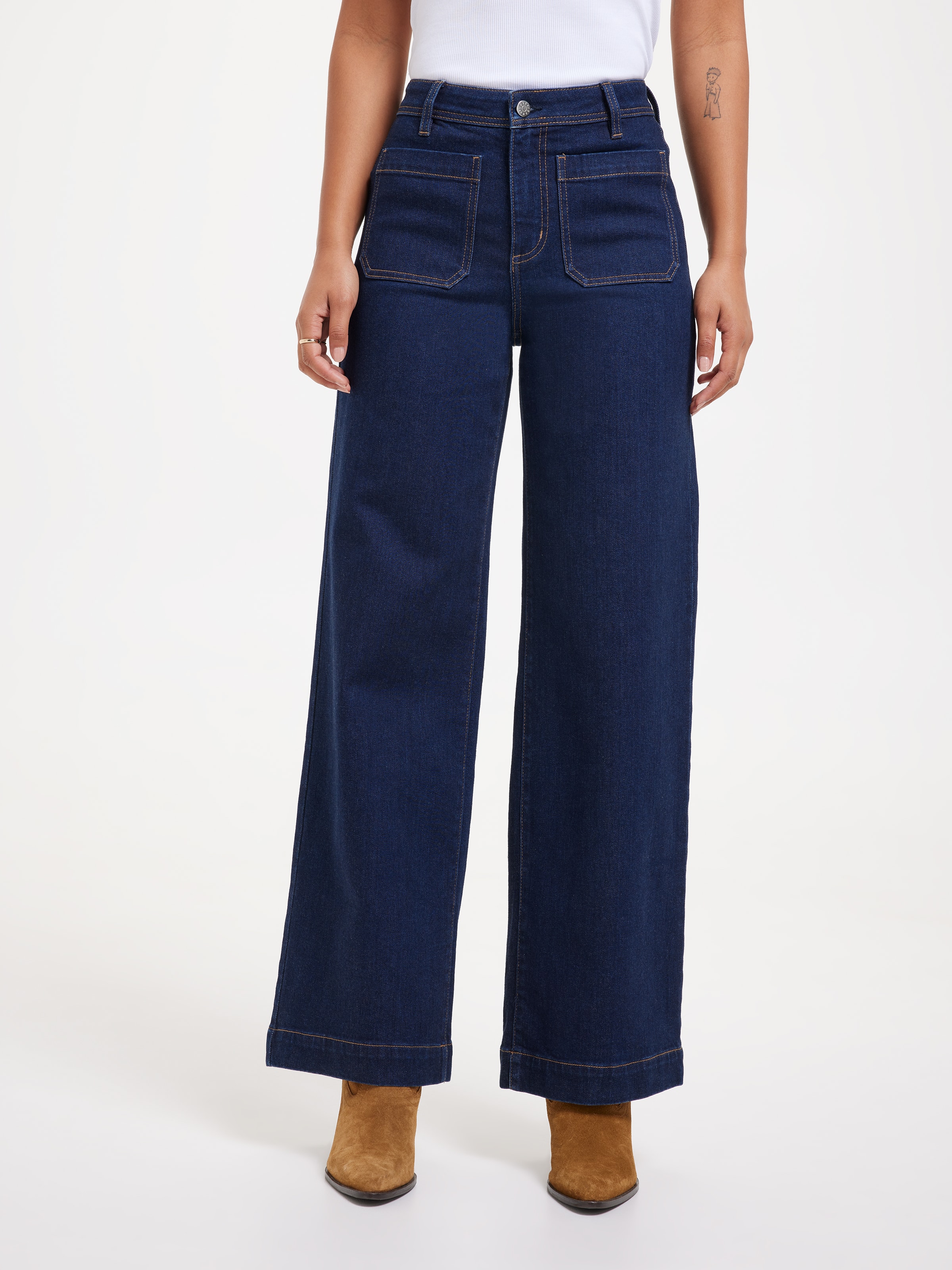 Image for Originals Sky High Wide Leg Jean from JustGroupNZ
