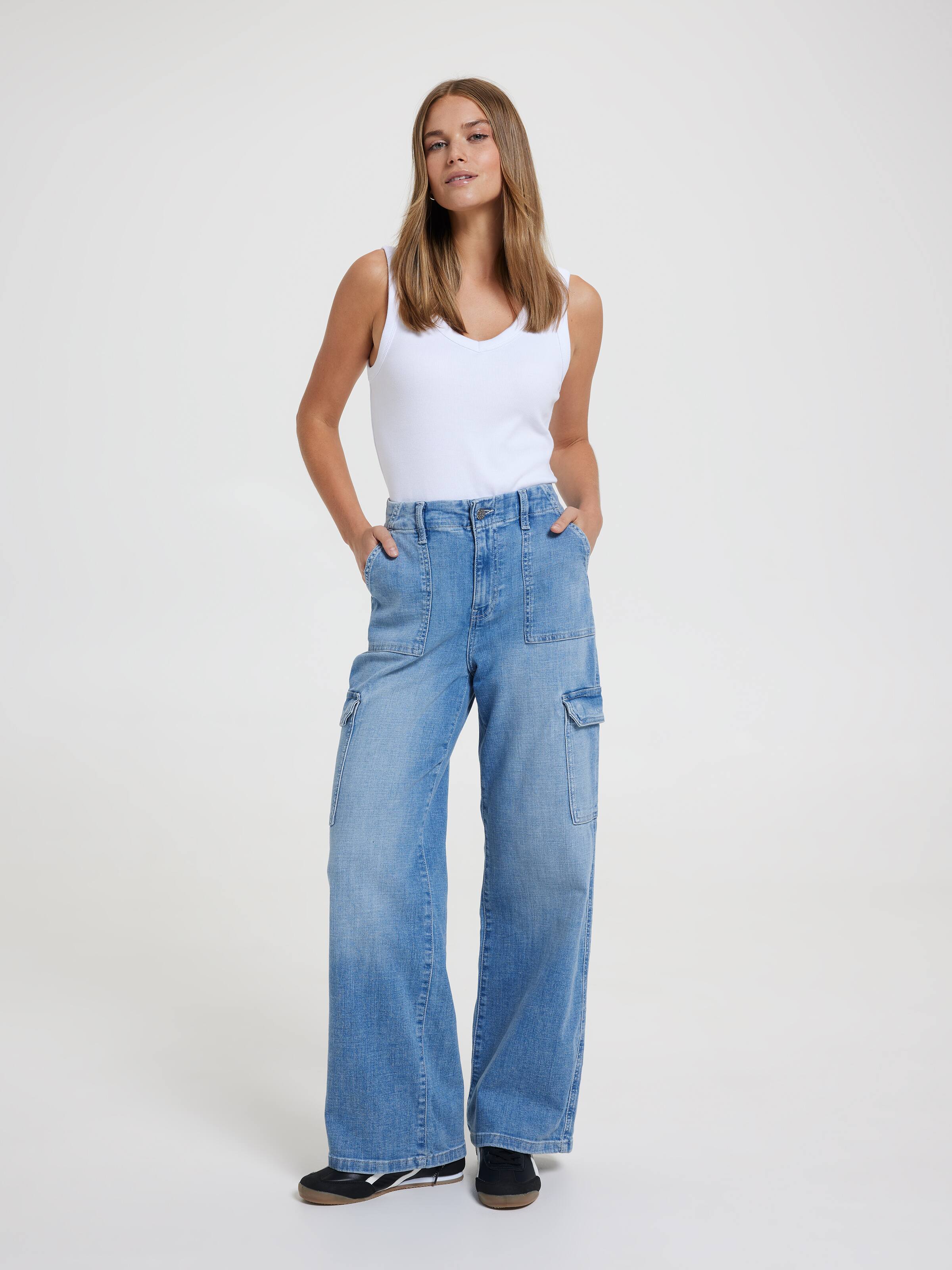 Originals High Rise Wide Leg Cargo