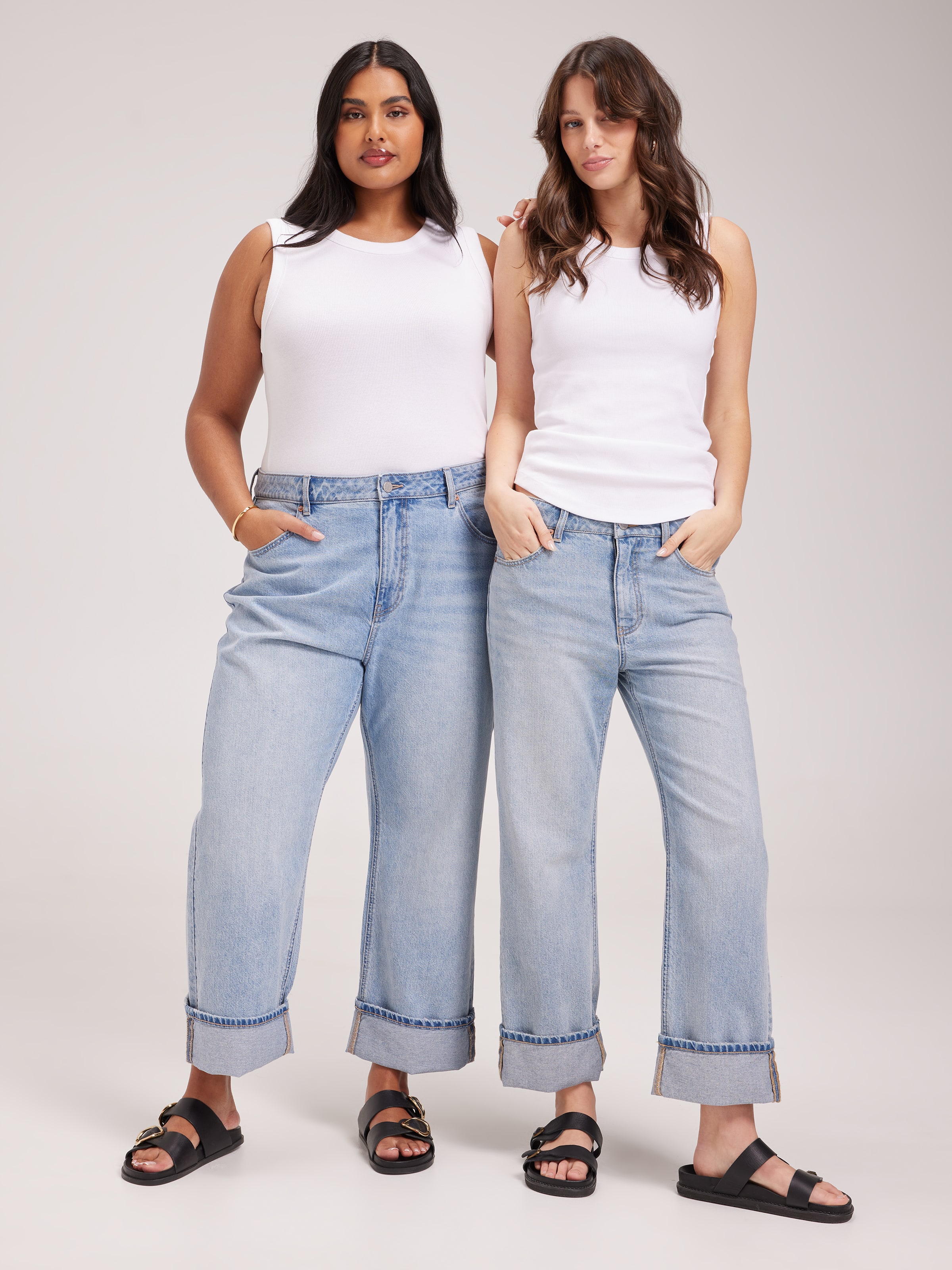 Originals Mid Rise Straight Cuffed Jean
