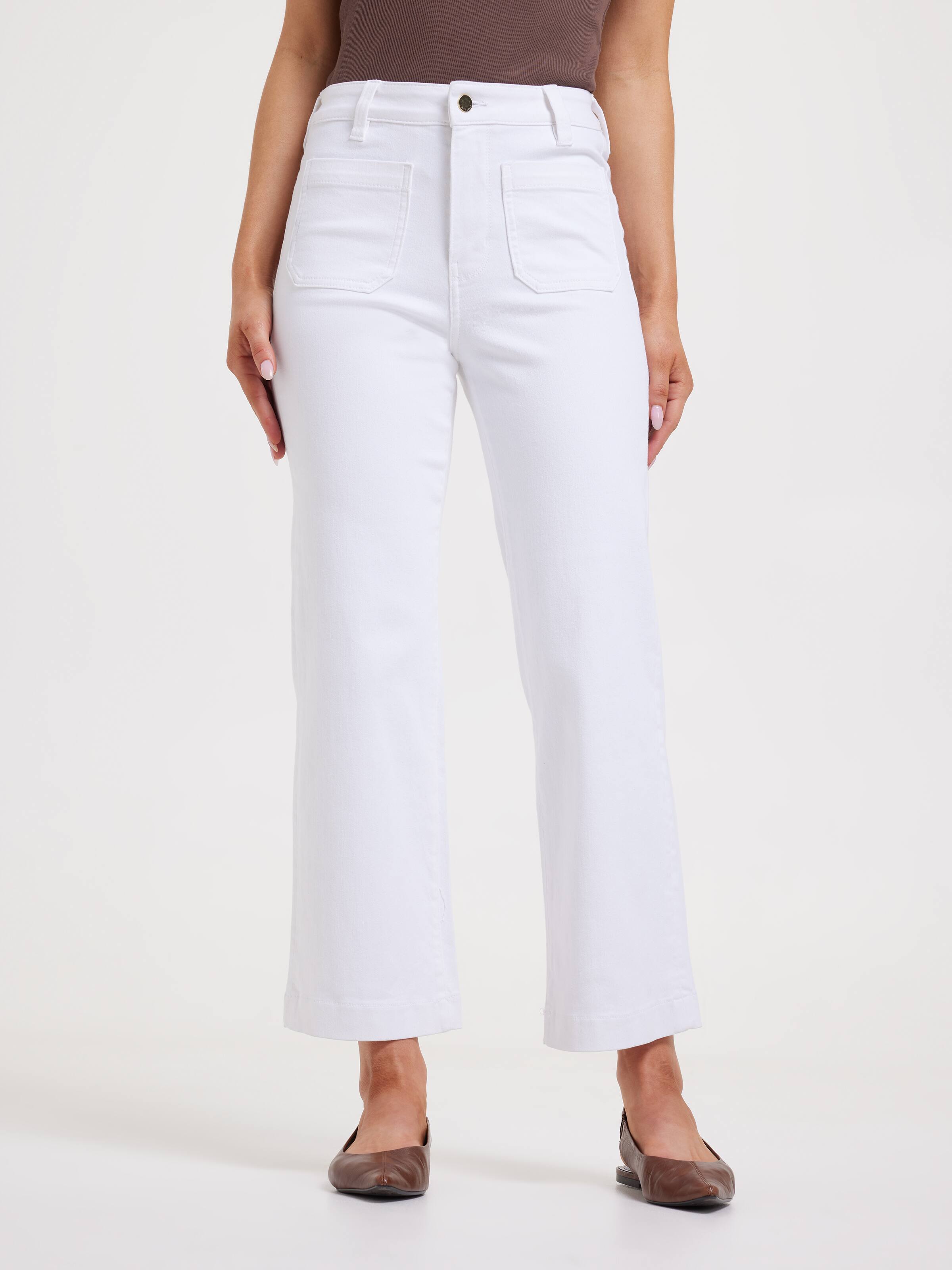 Reformed Sky High Slim Wide Ankle Jean