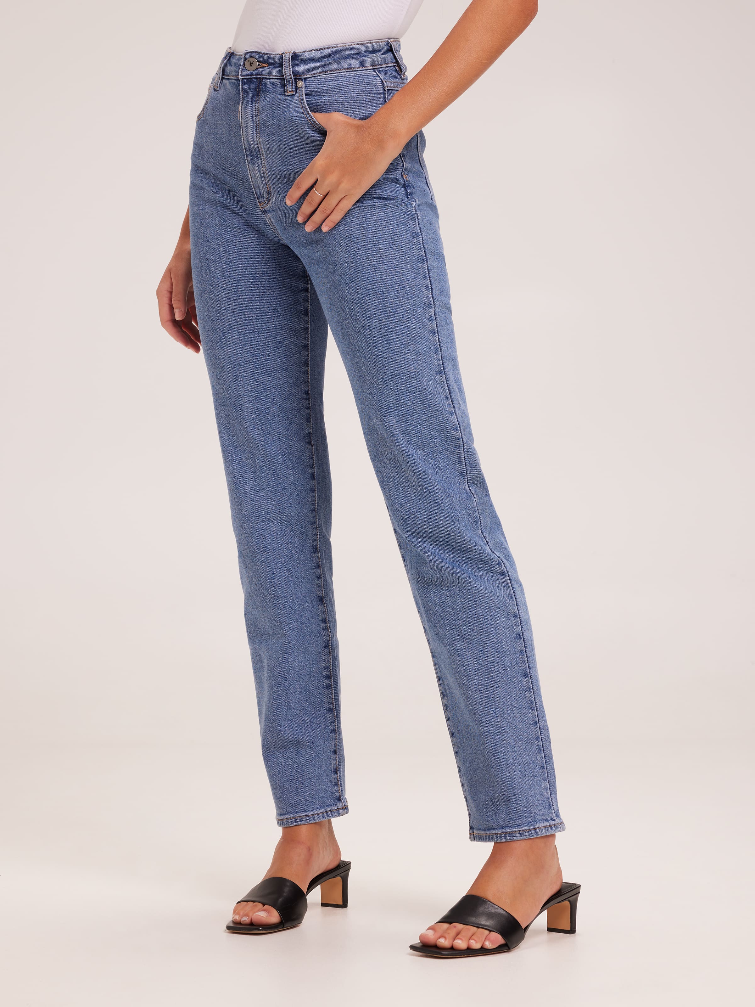 94 High Straight Jean In Georgia
