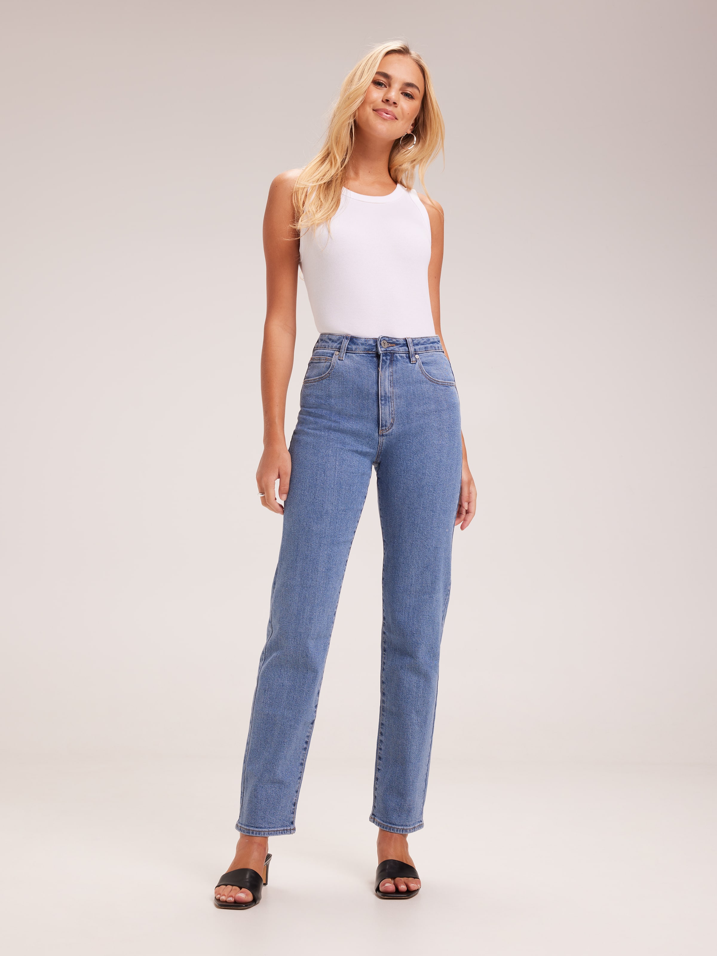94 High Straight Jean In Georgia