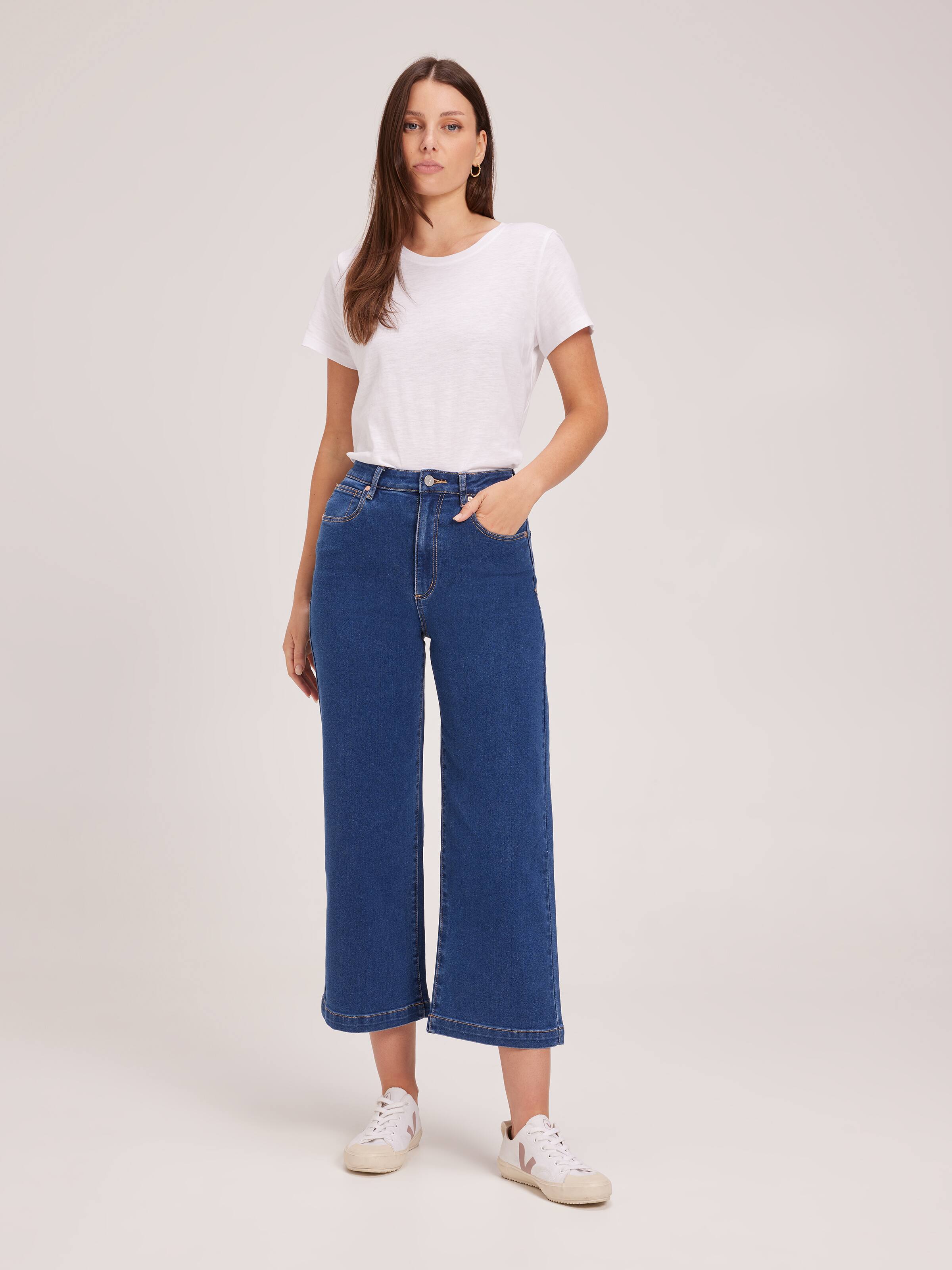 A Street Aline Crop Jean In Ruth