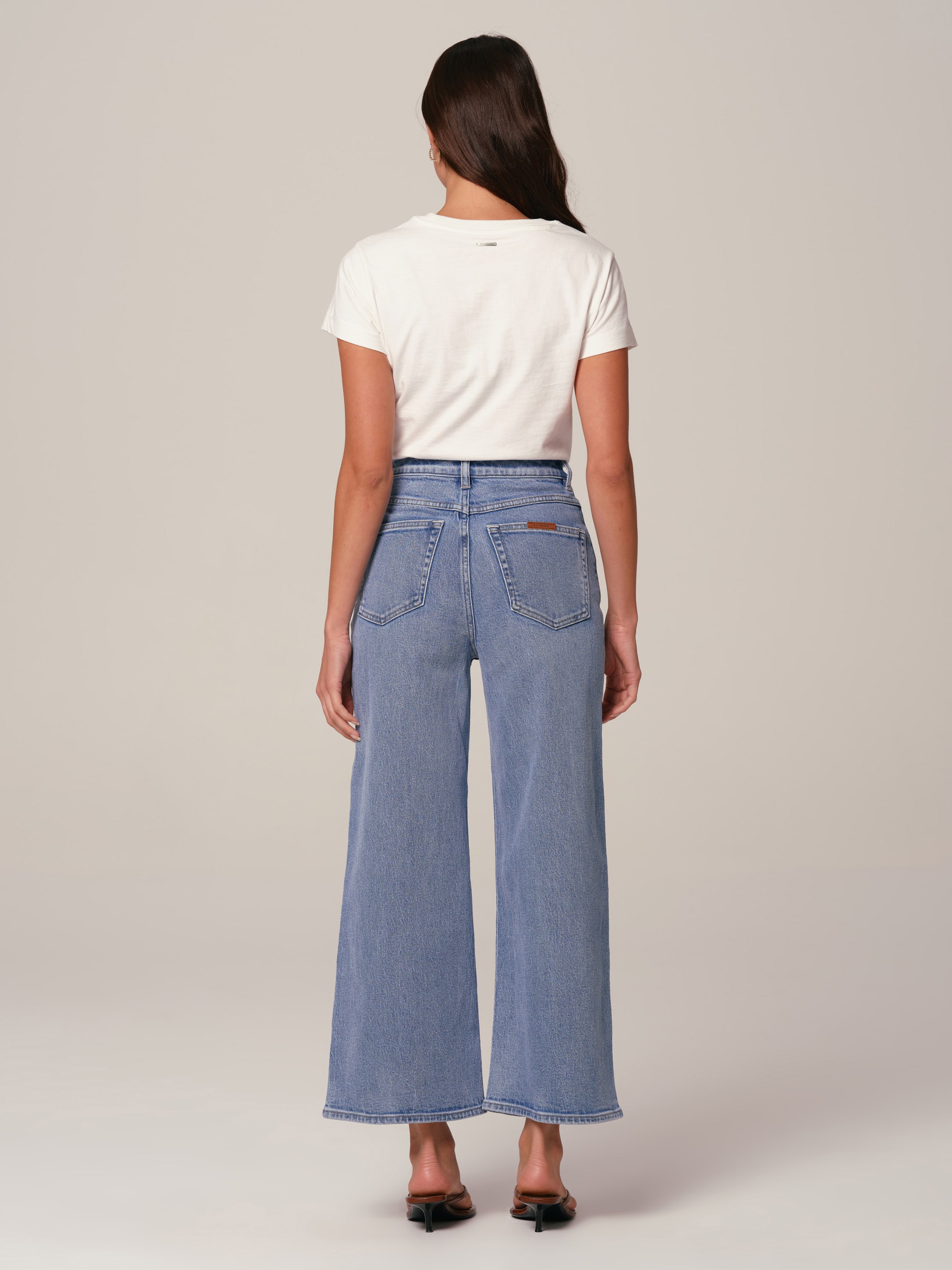 Hi Aline Crop Jean In Heather