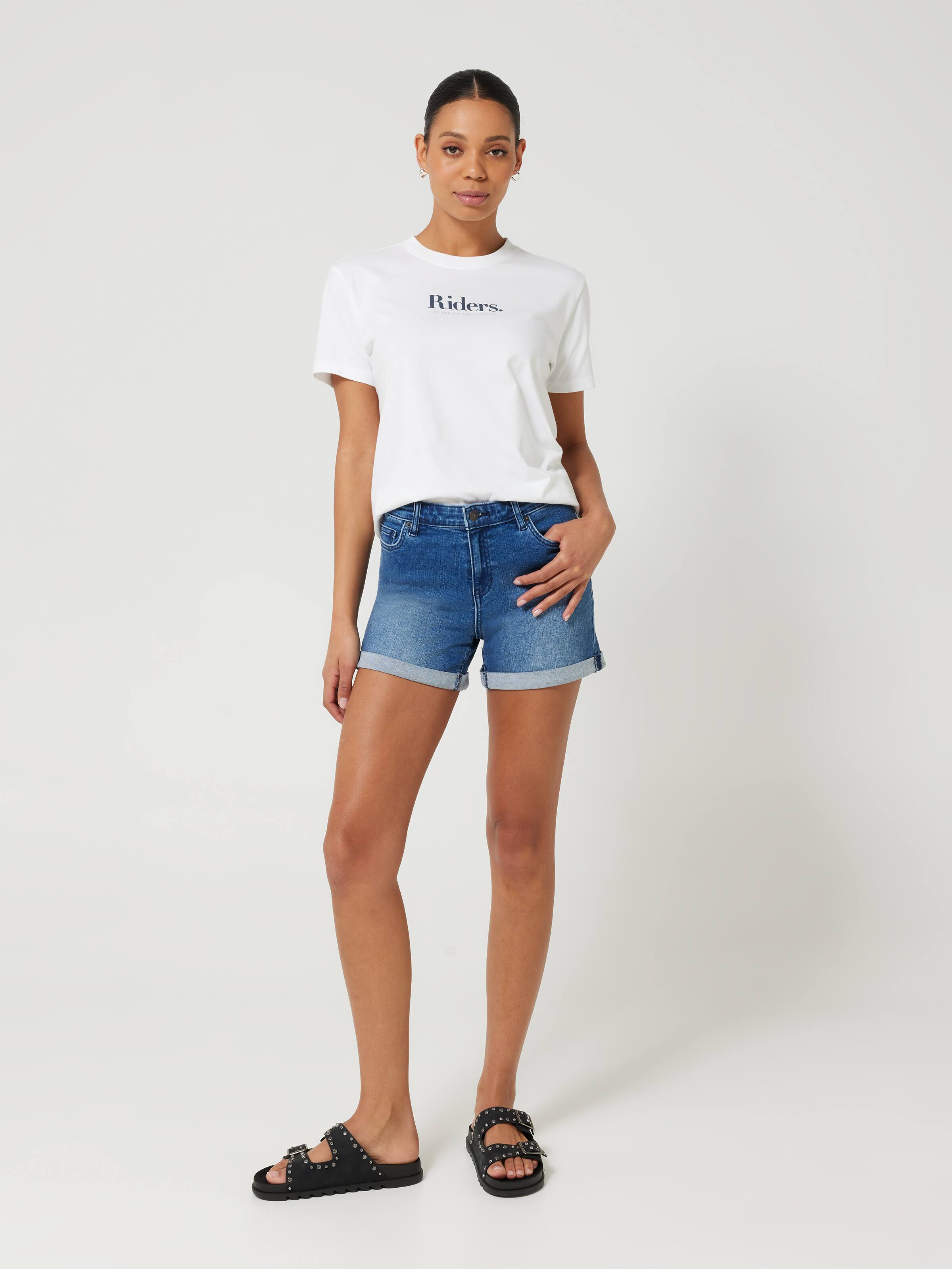 Relaxed Tee In Optic White