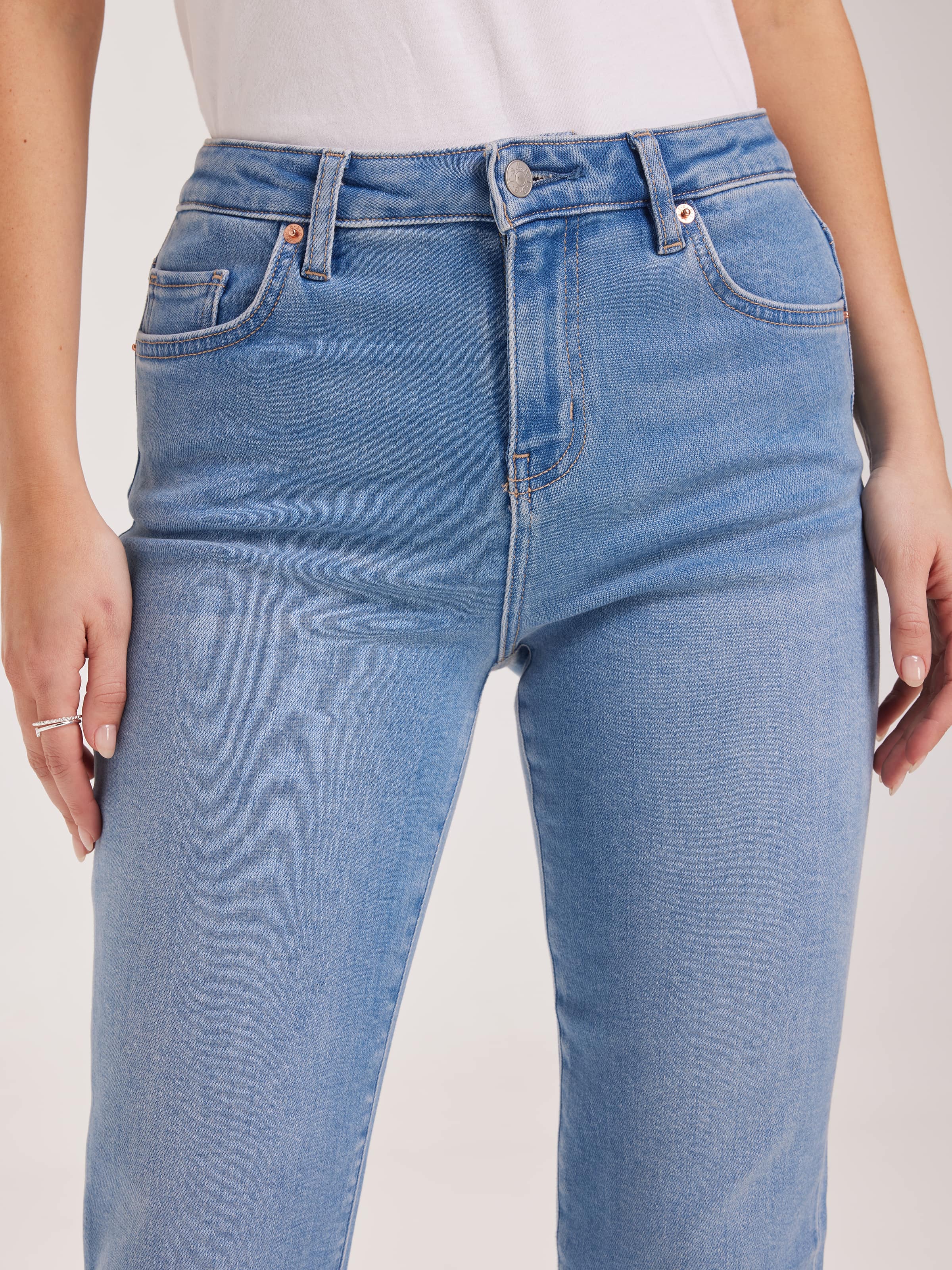 Image for Mid Boyfriend Jean In Blue Courtesy from JustGroupNZ