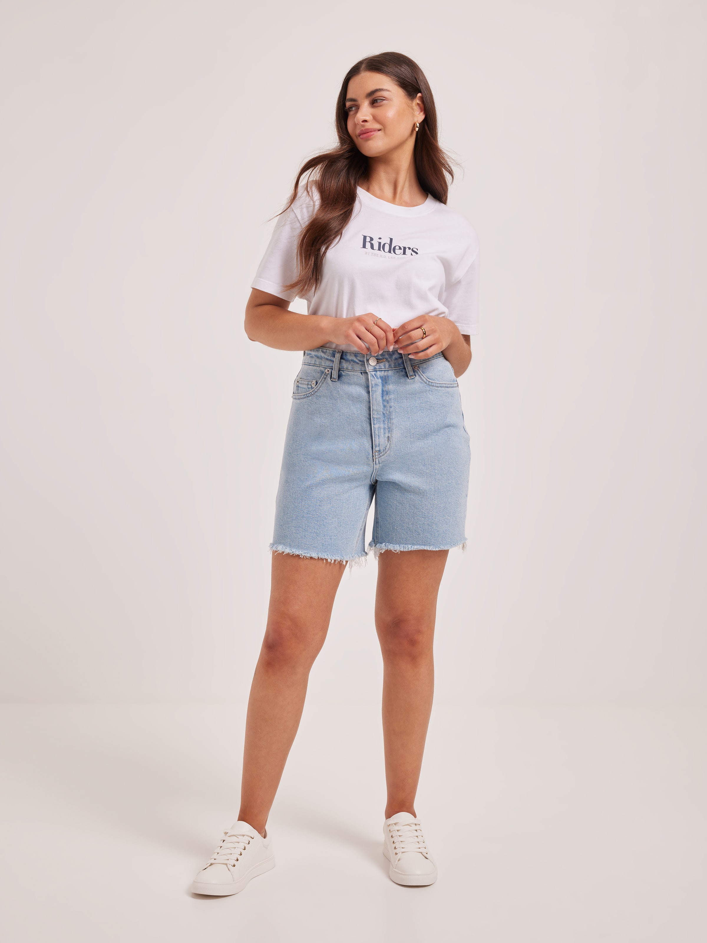 Hi Straight Short In Seashore Blue