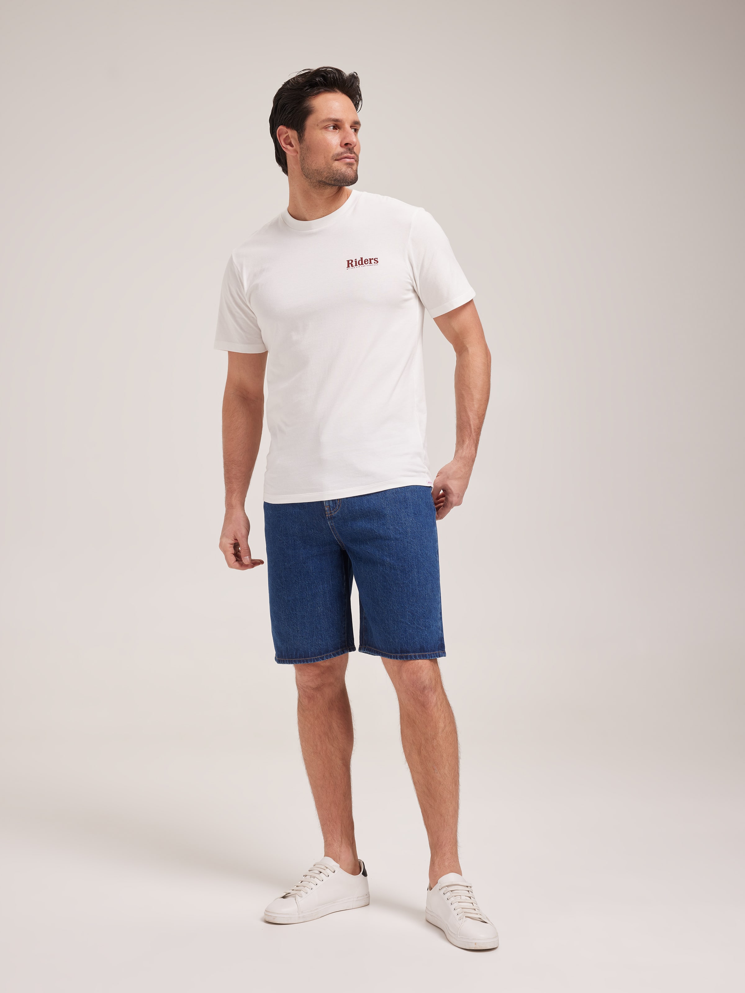 Image for R5 Baggy Short In Worked Indigo from JustGroupNZ