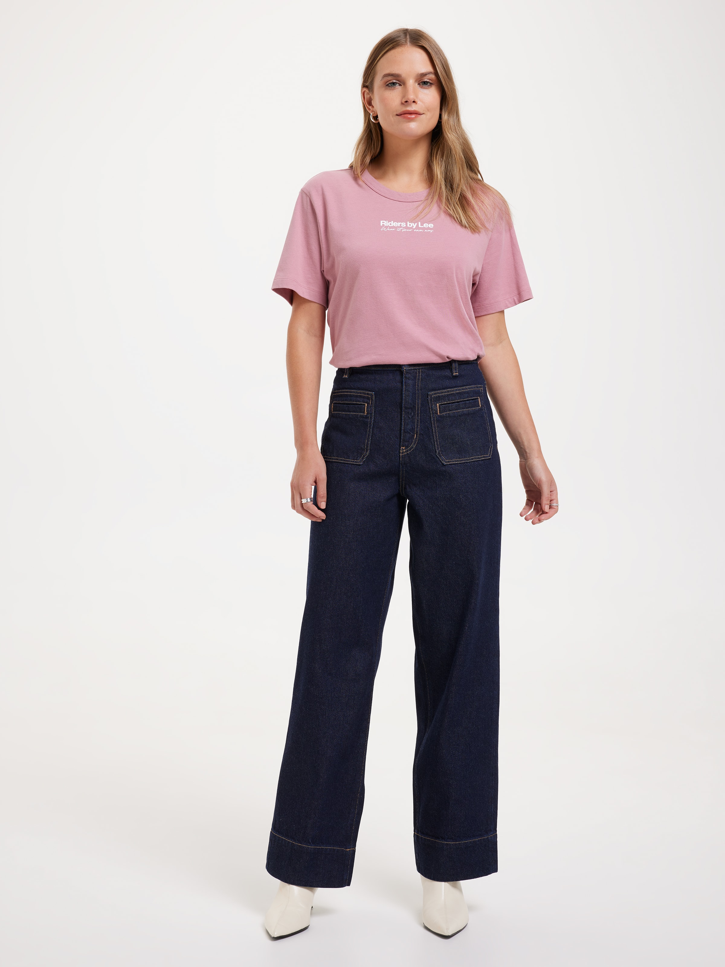 Classic Tee In Ash Rose