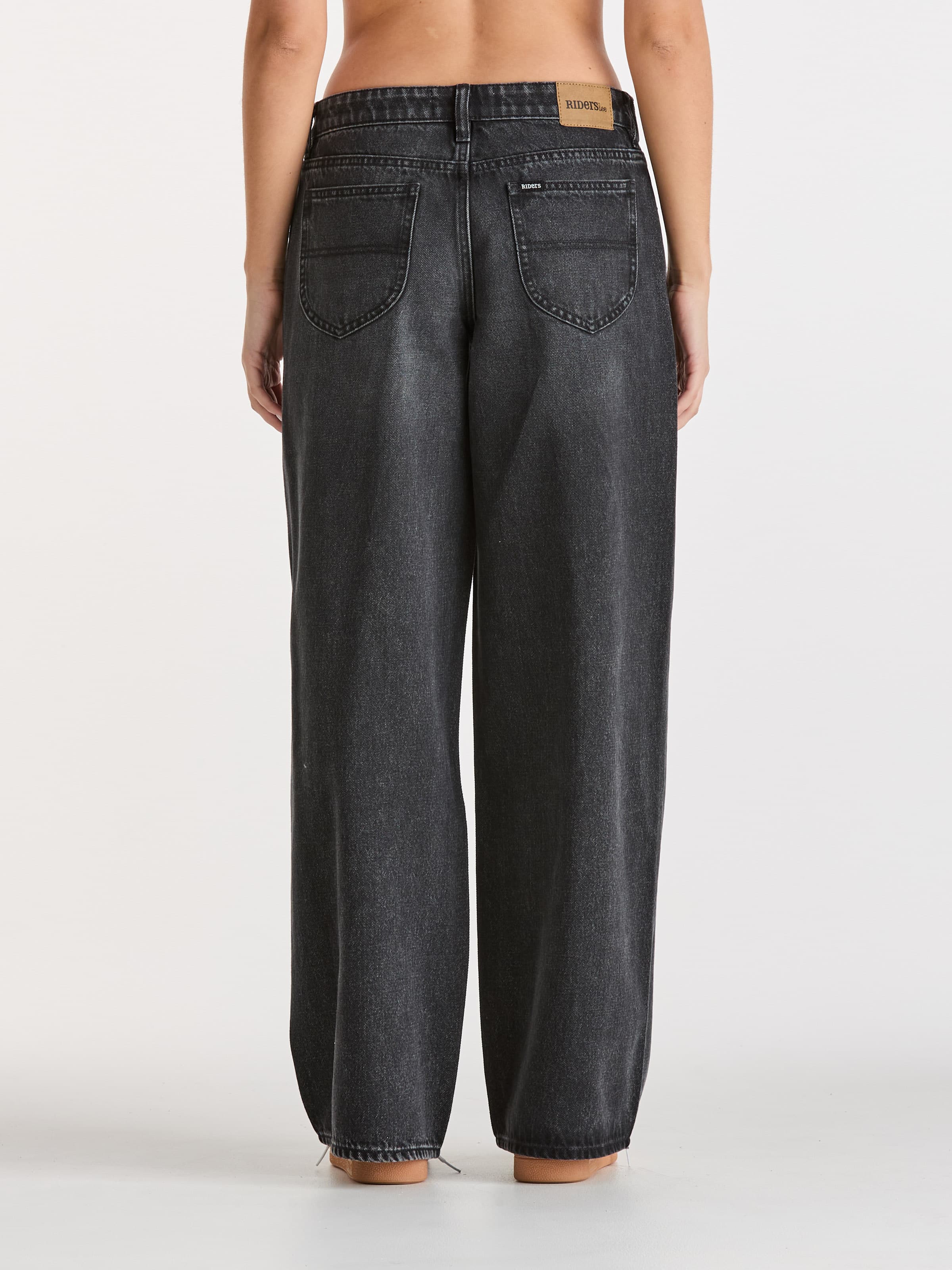 Low Slouch In Washed Black