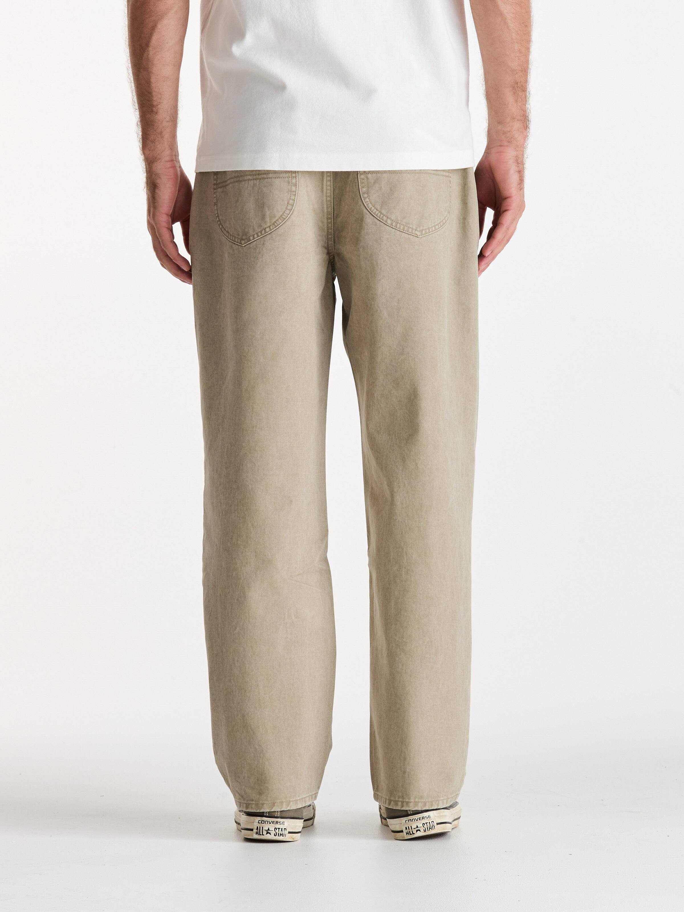 R5 Relaxed Chino In Washed Stone