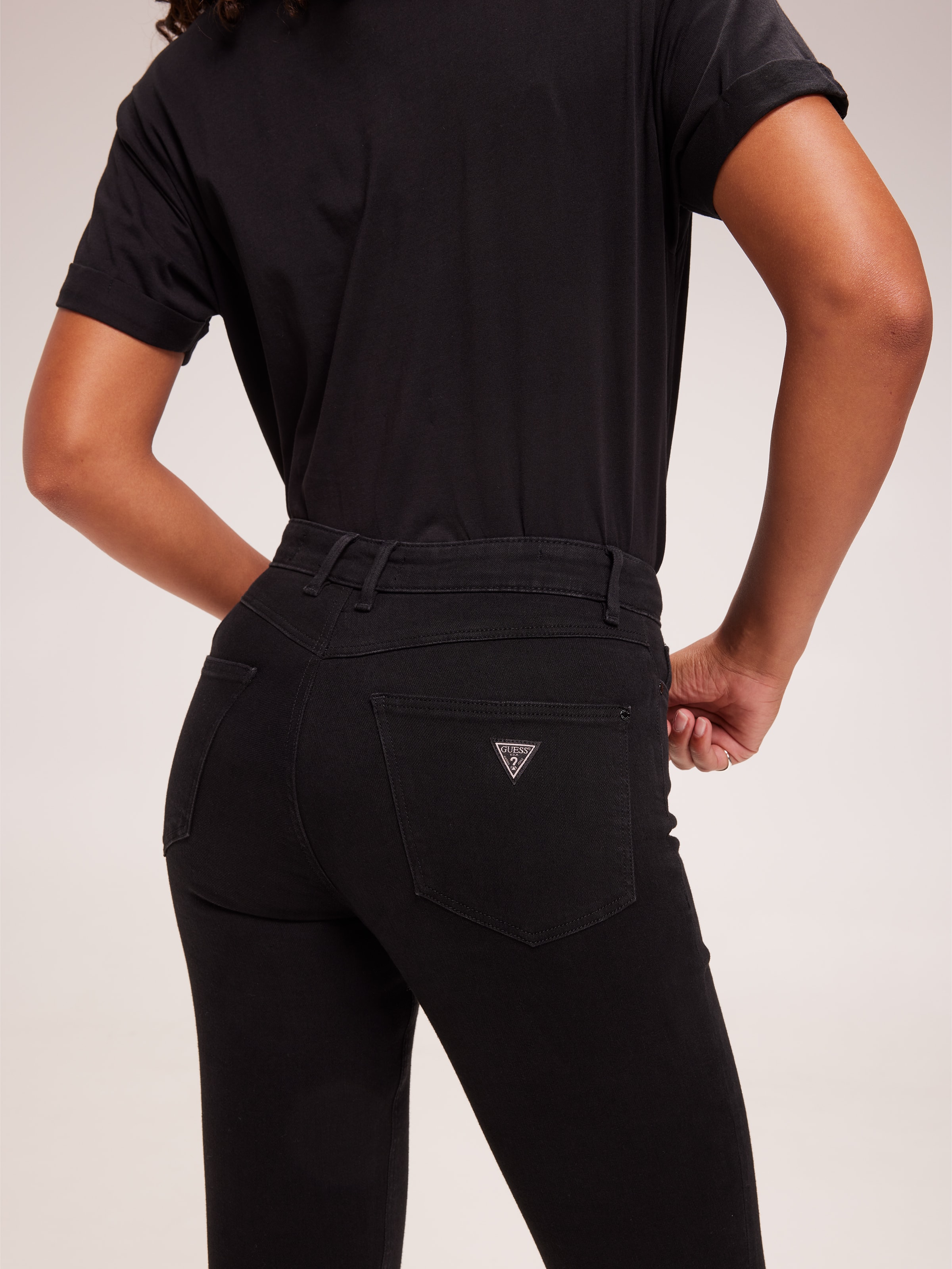1981 High Rise Skinny Jean In Carrie Black