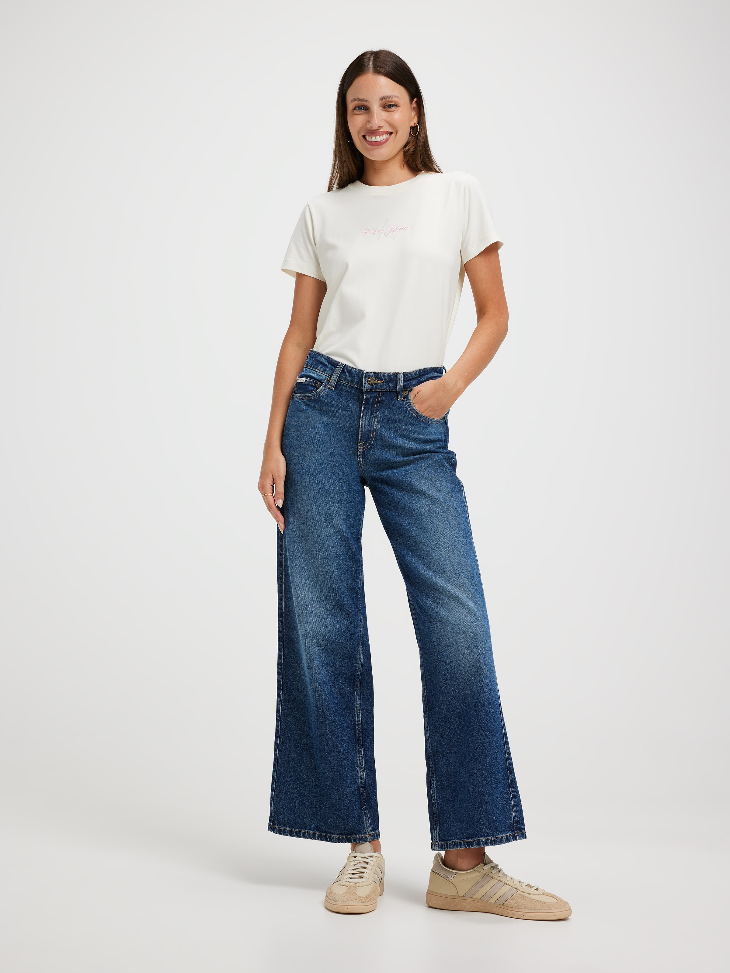 Guess Wide Dark Wash N10