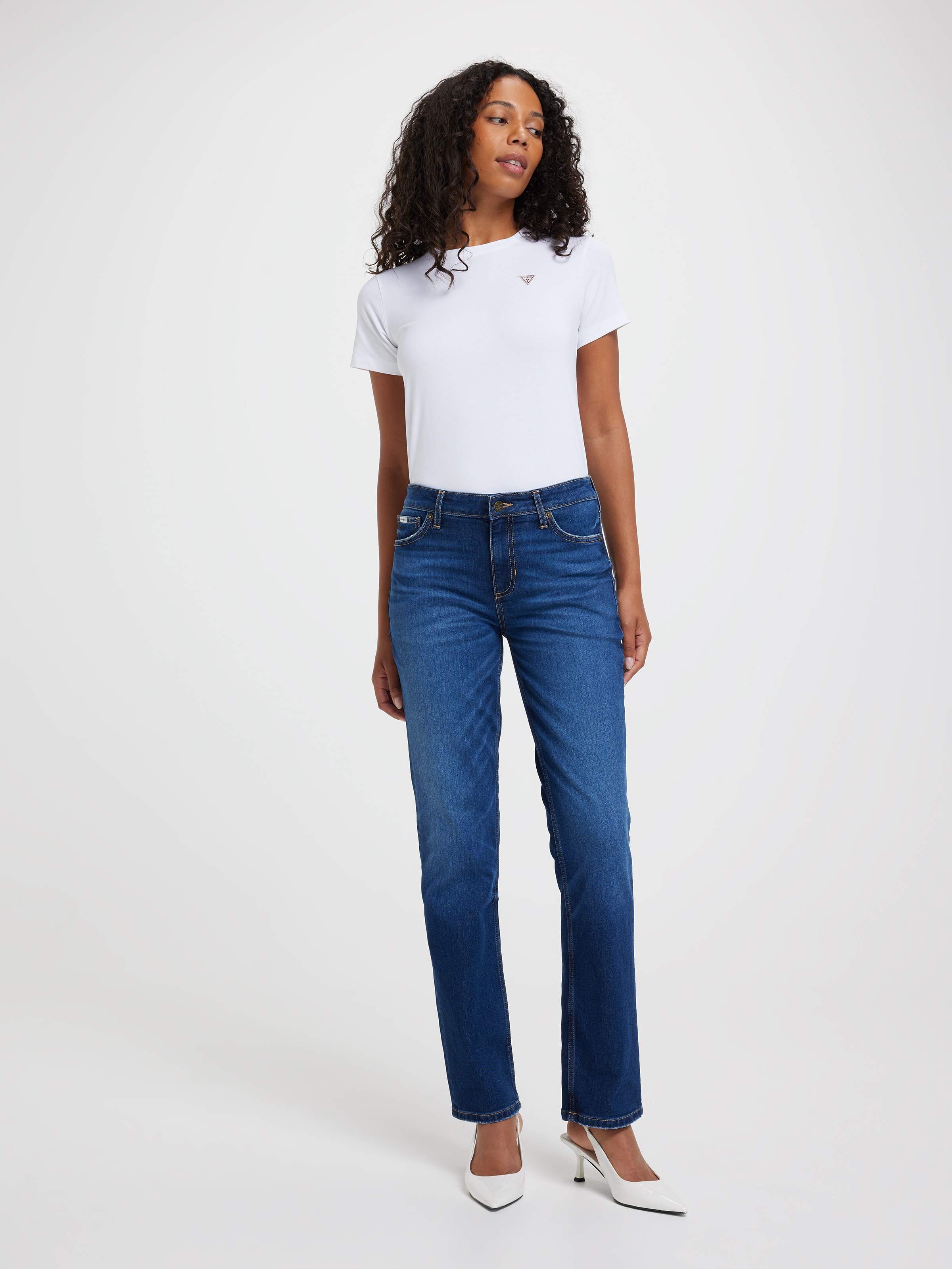 Jeans Mid Straight Jean