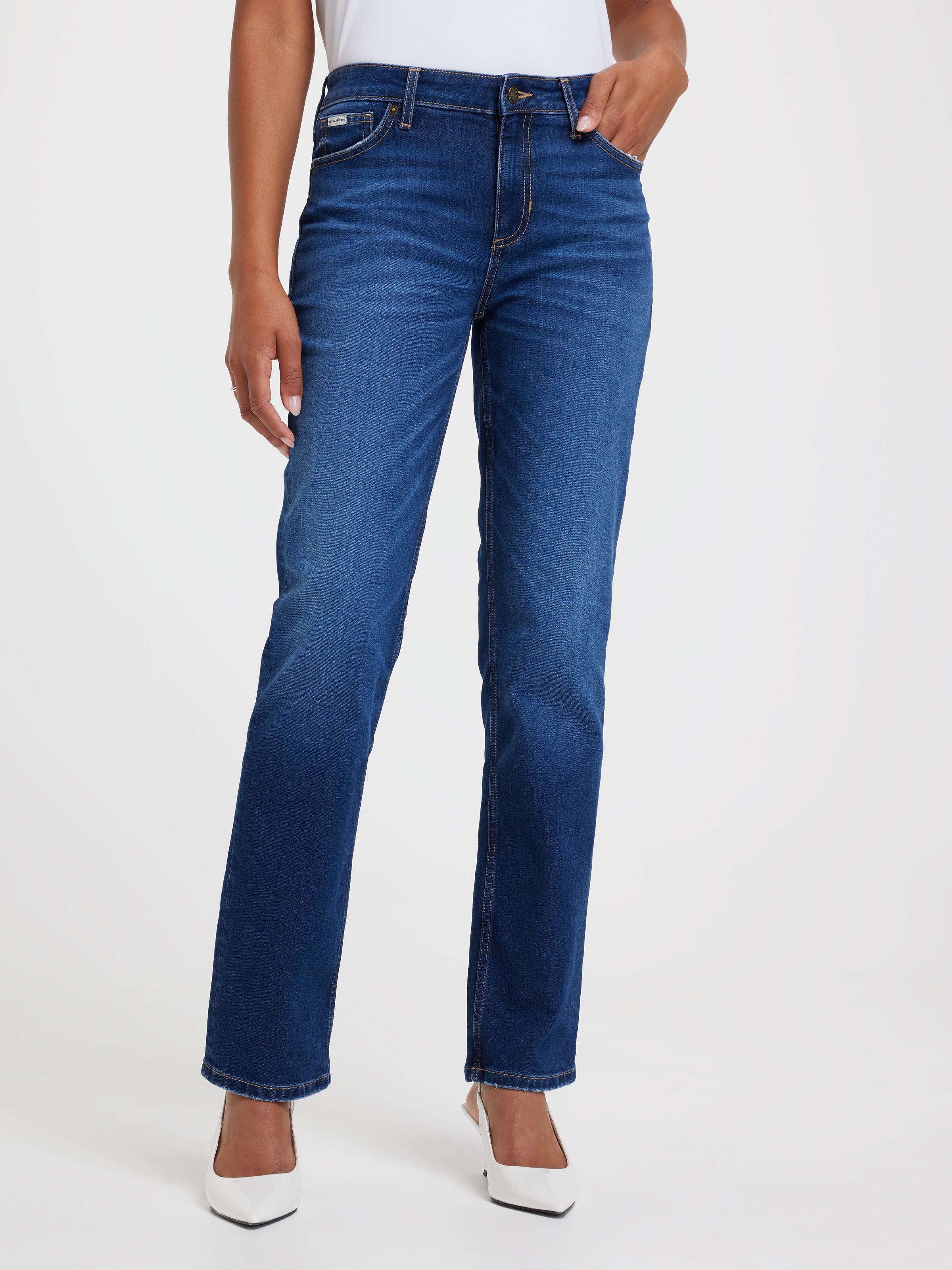 Jeans Mid Straight Jean
