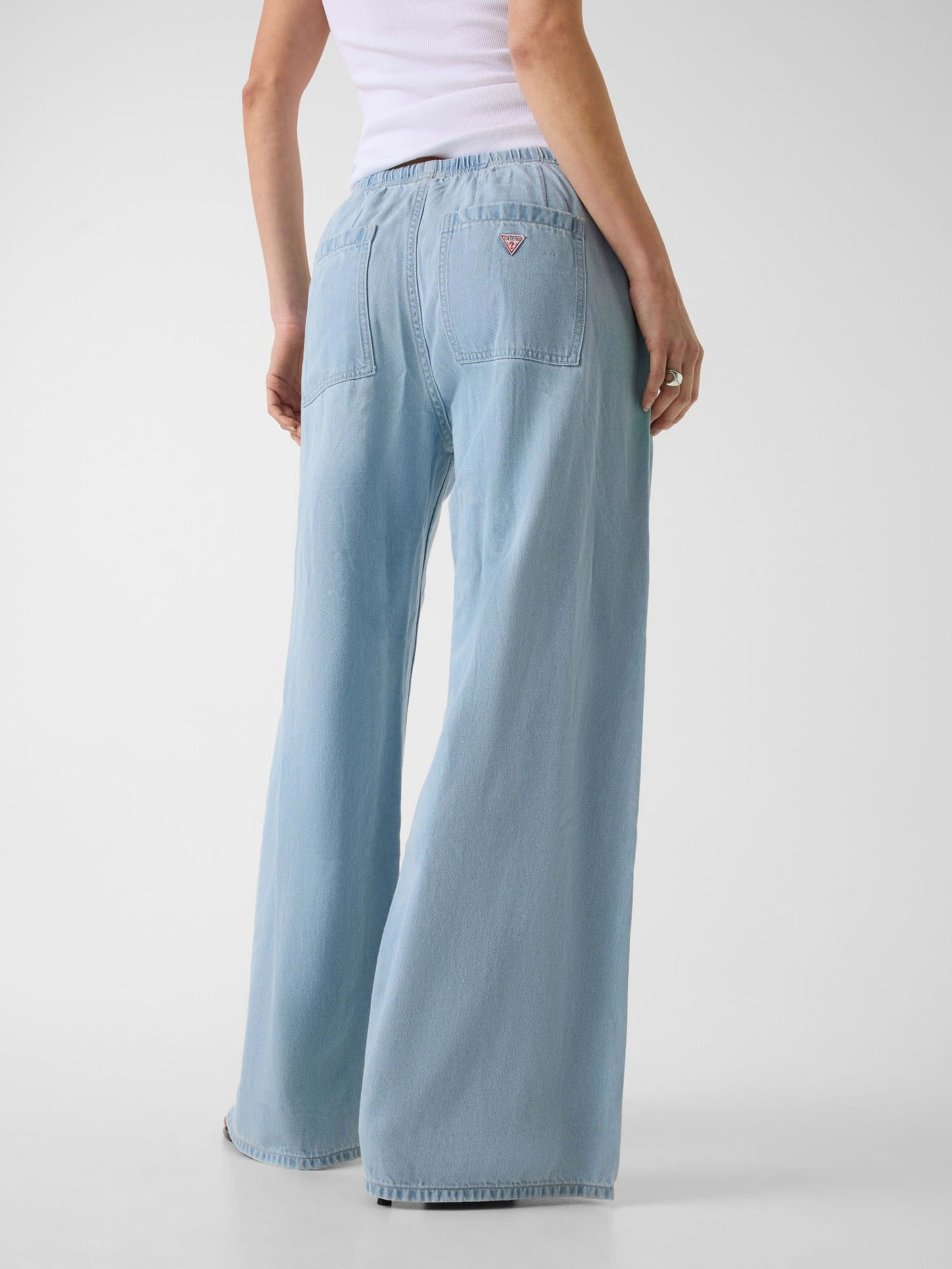 Jeans Jogger Twisted Extrawide In Tinited Vingtage Light
