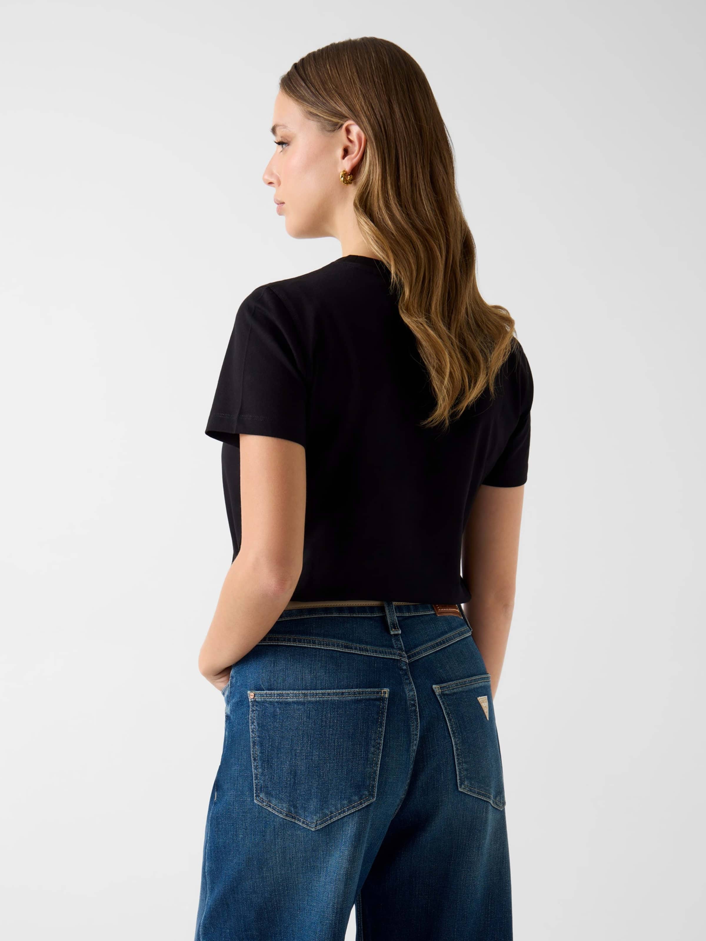 Short Sleeve Studs Script Tee