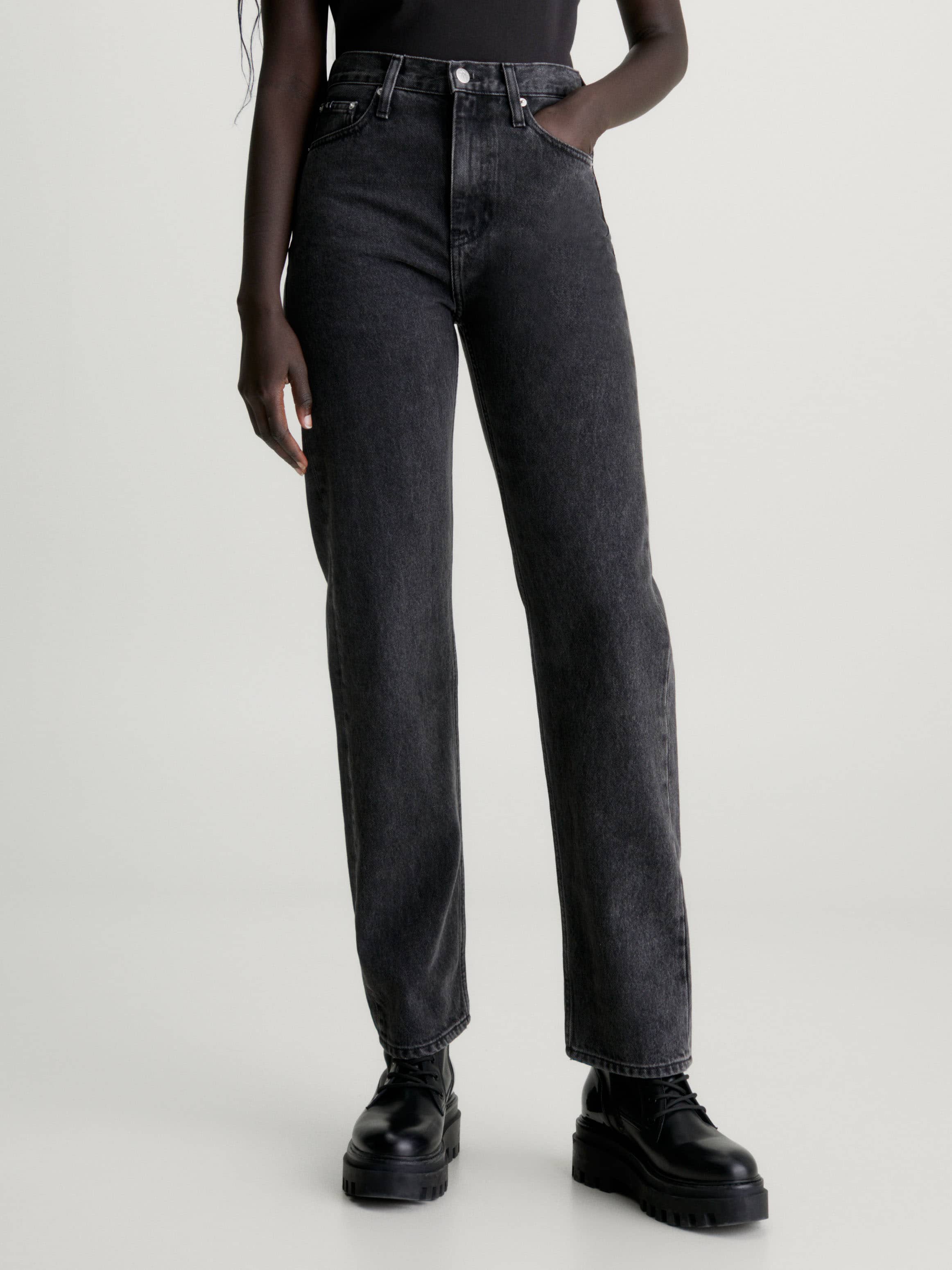 High Rise Straight Jean
