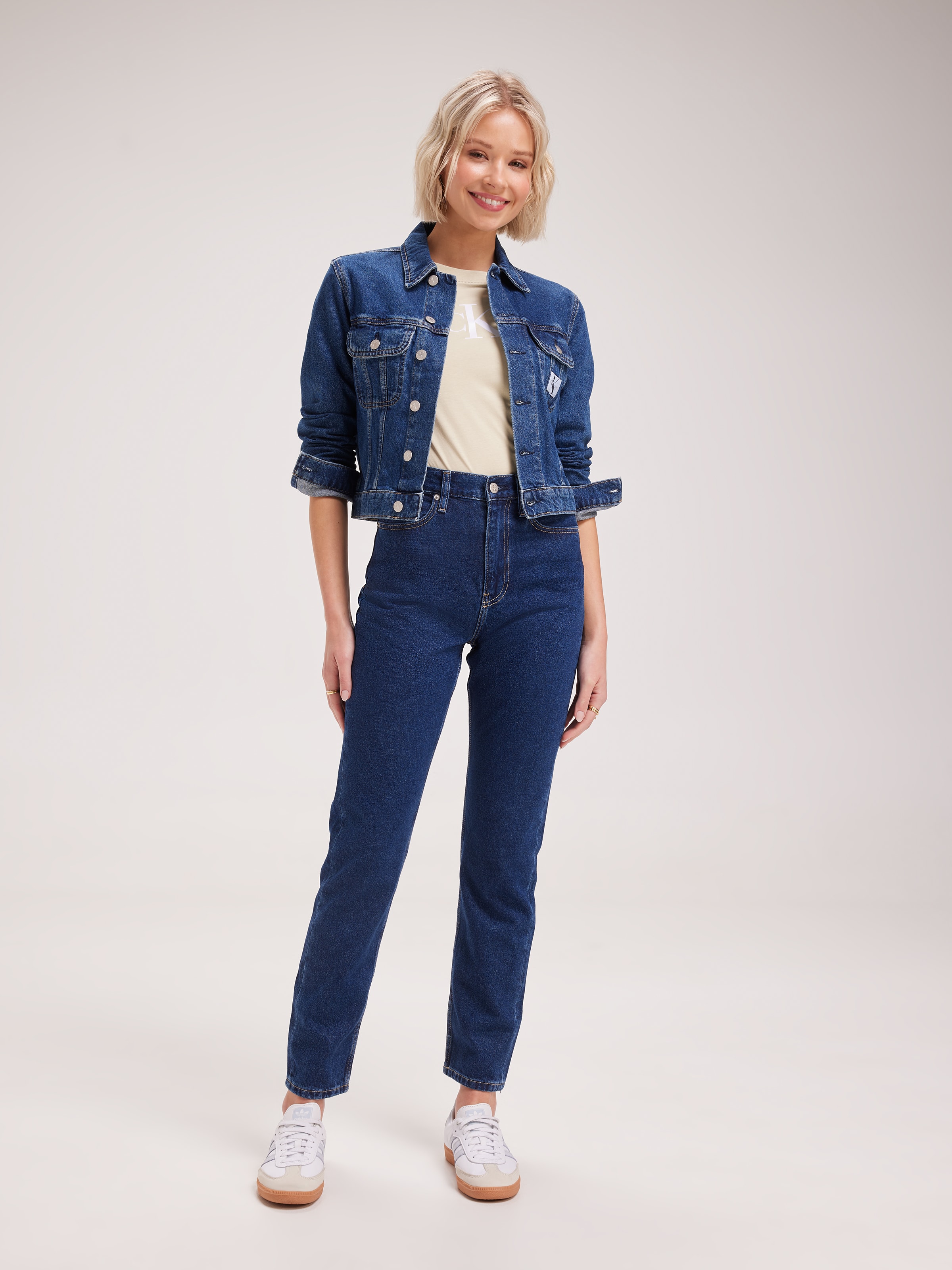 Authentic Slim Straight In Inky Blue