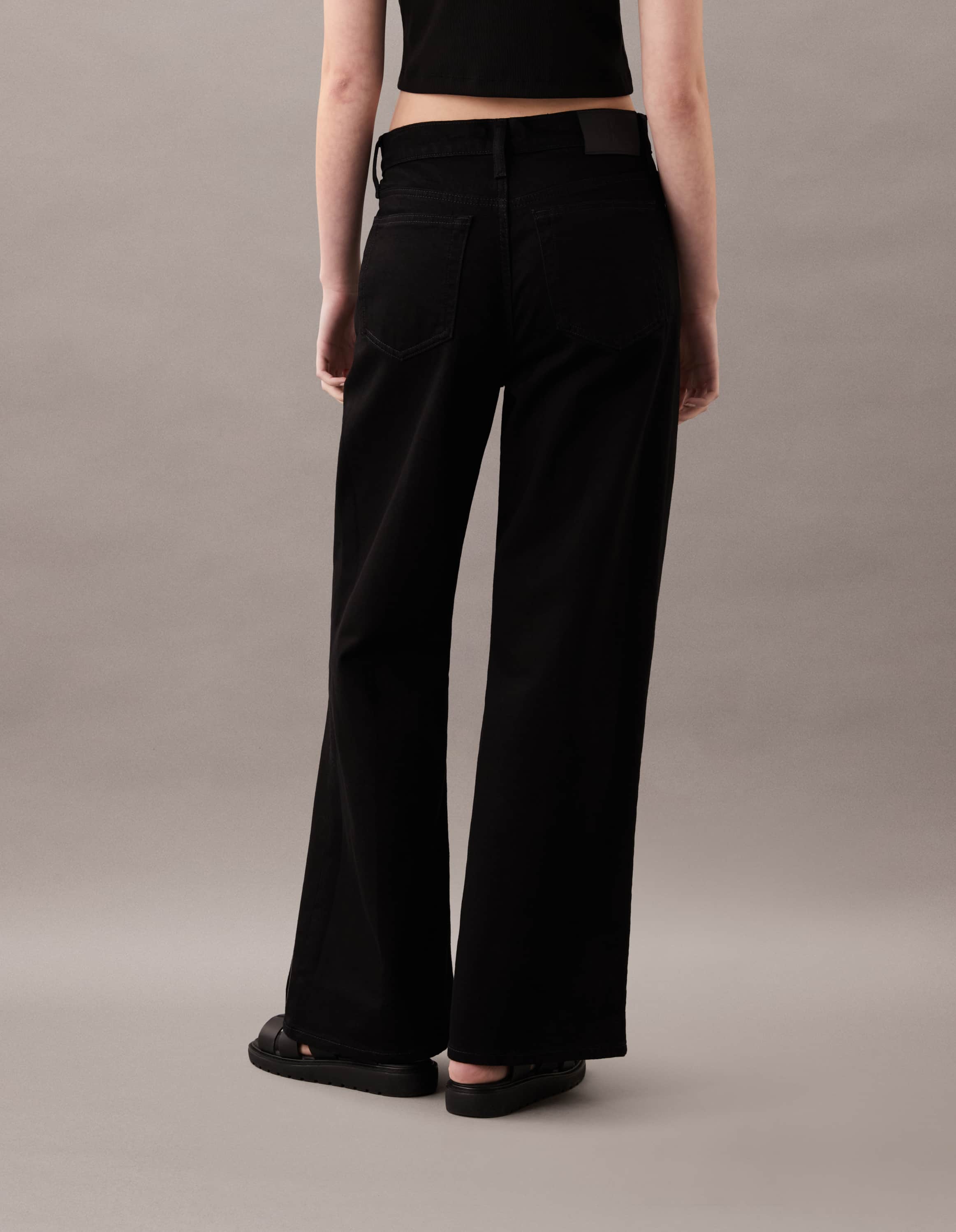Wide Leg In Ink Black