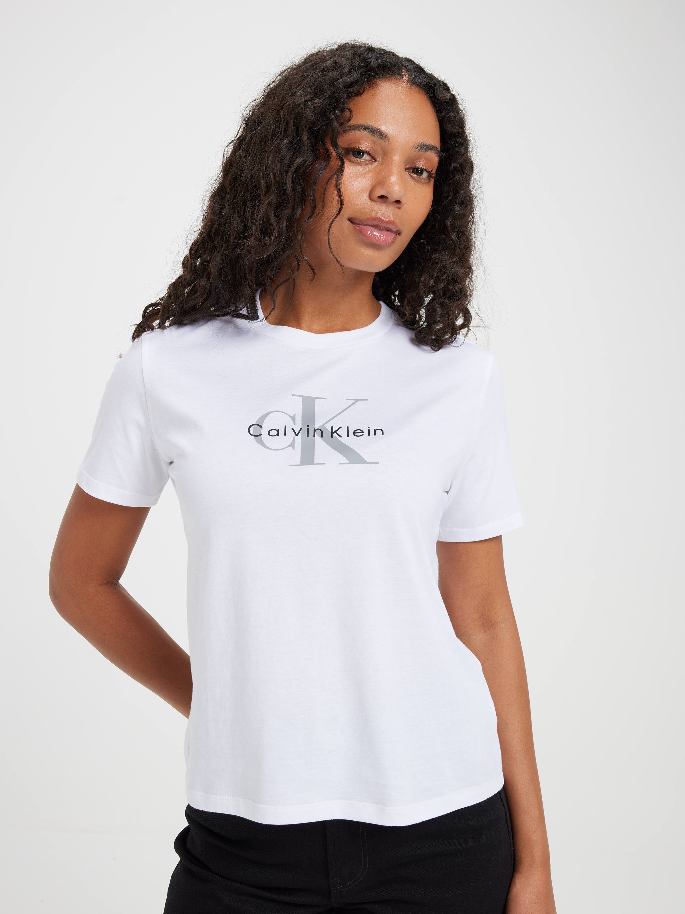 Short Sleeve Classic Crewneck Tee In Brilliant White