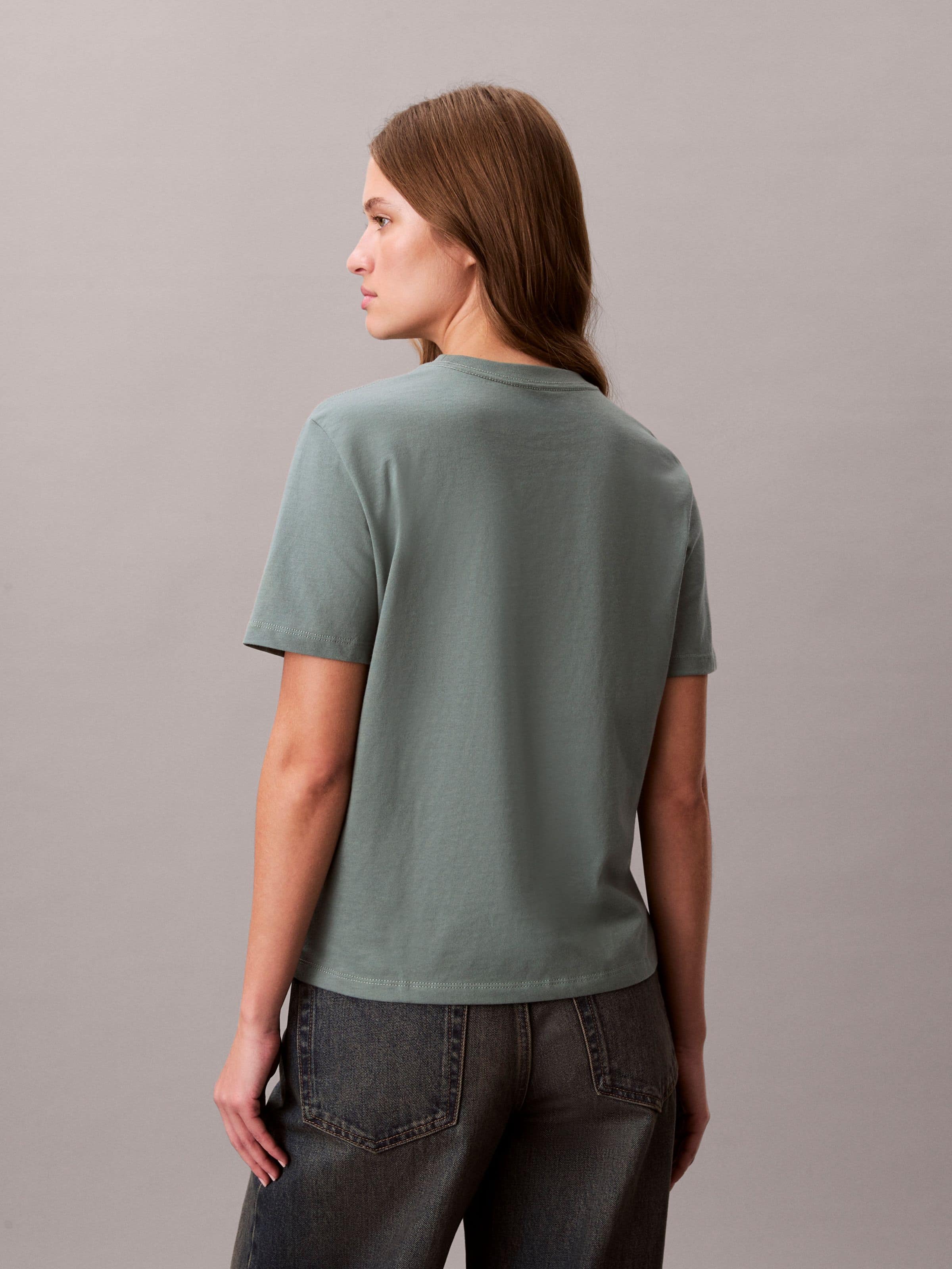 Hero Classic Mono Tee In Autumn Green